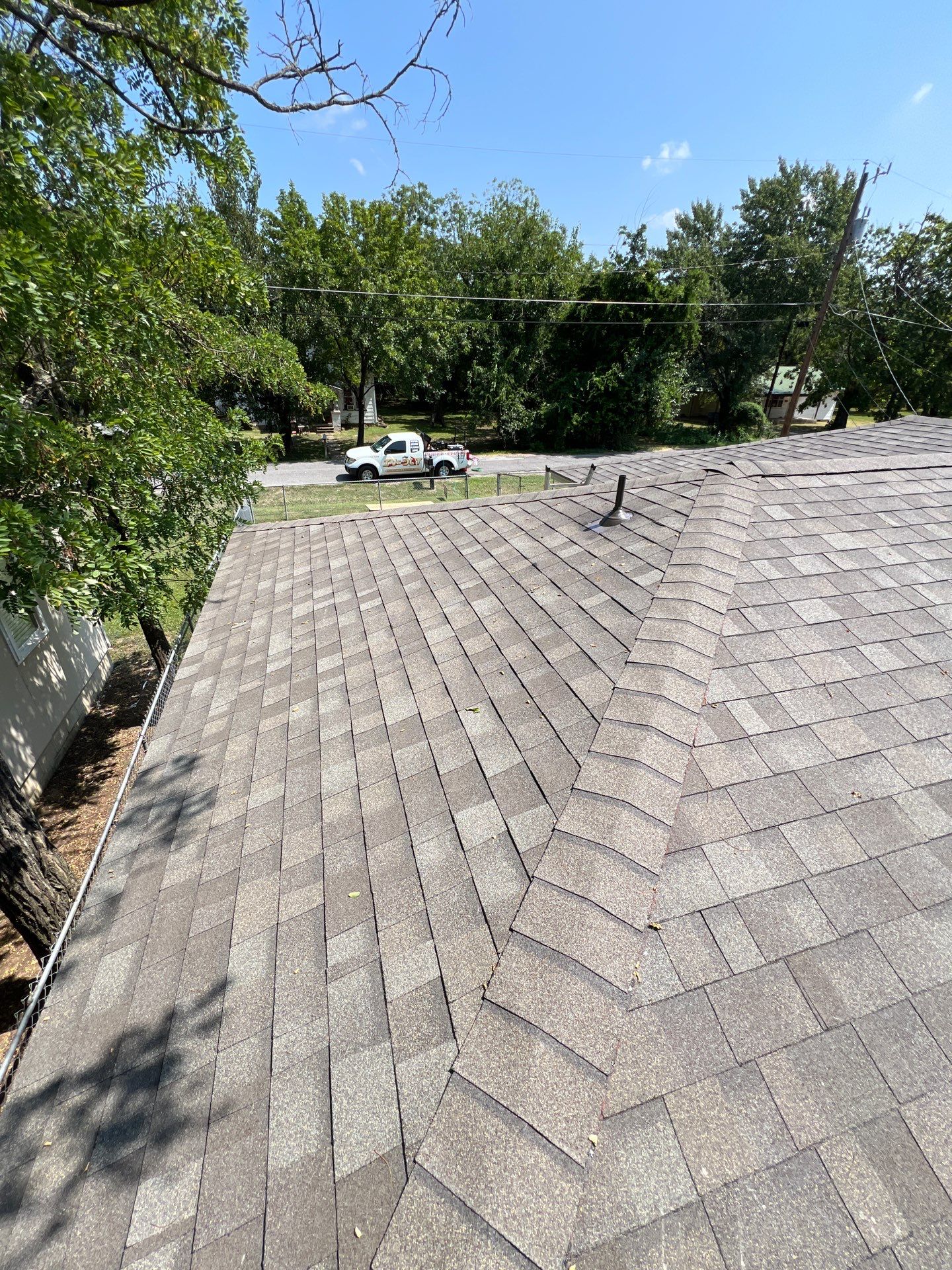 Hail damage & tornado damage restoration.  by In & Out Construction & Remodeling, LLC