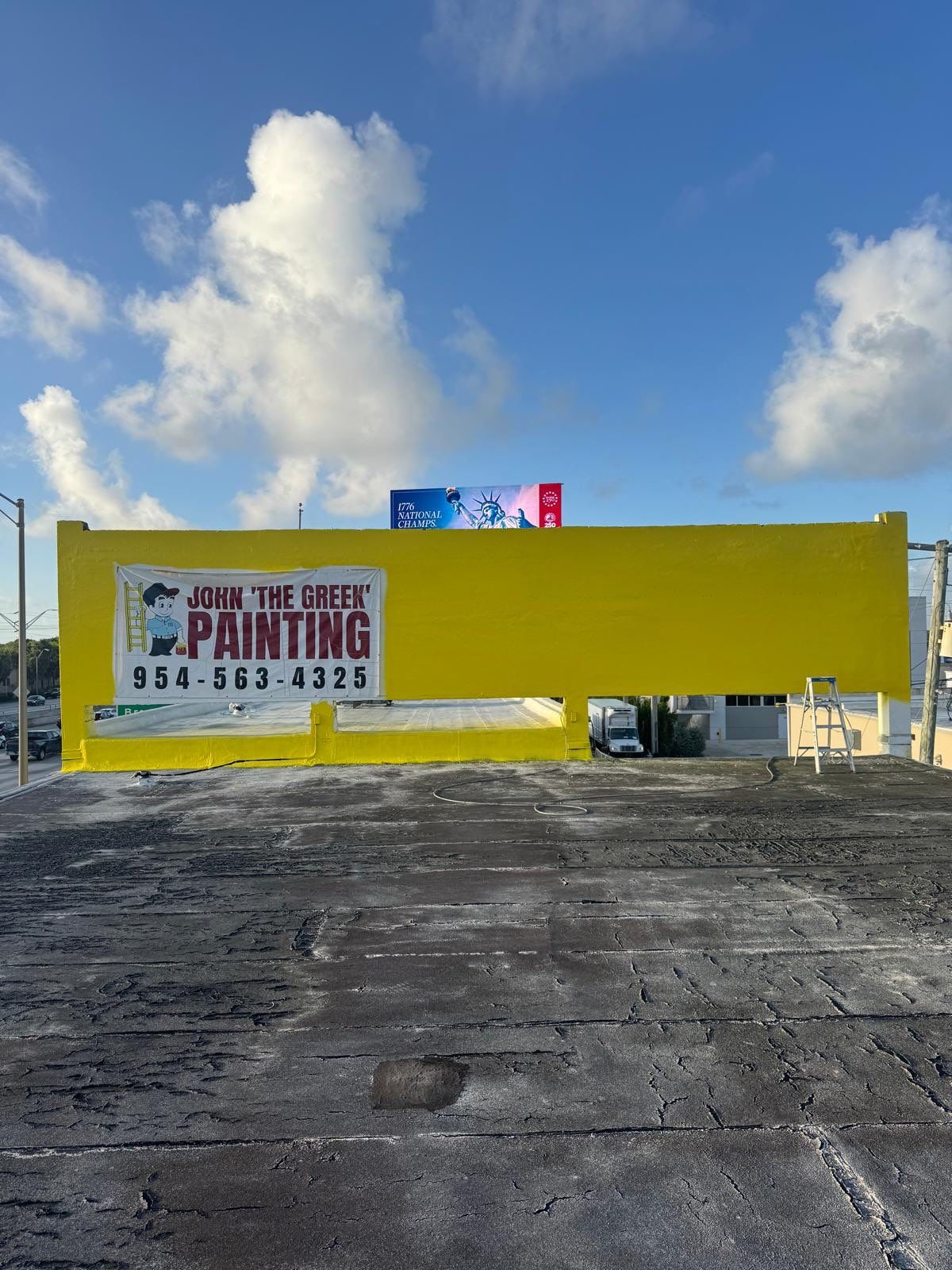 Miami Commercial Exterior Transformation by John “The Greek” Painting