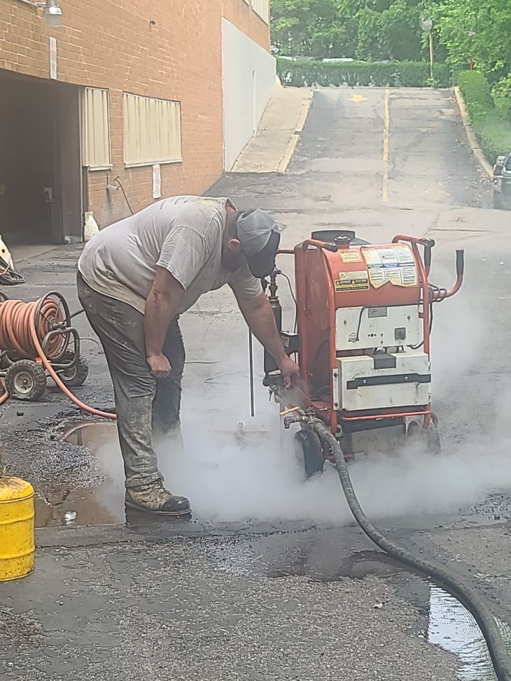 Sewer Repair using Perma-Liner through two manholes by Sureway Comfort John Wilcox Plumbing Heating Cooling