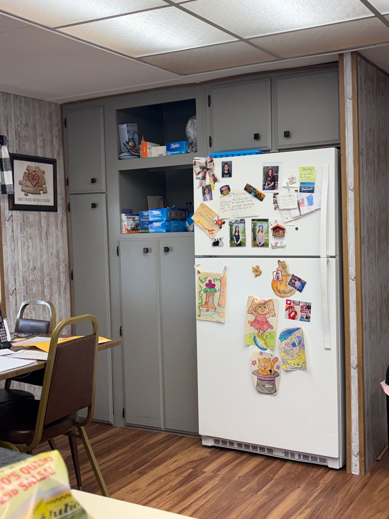 Kitchen Cabinet Installation and Flooring Update in Attica, Kansas by CompanyCam Sales Demo