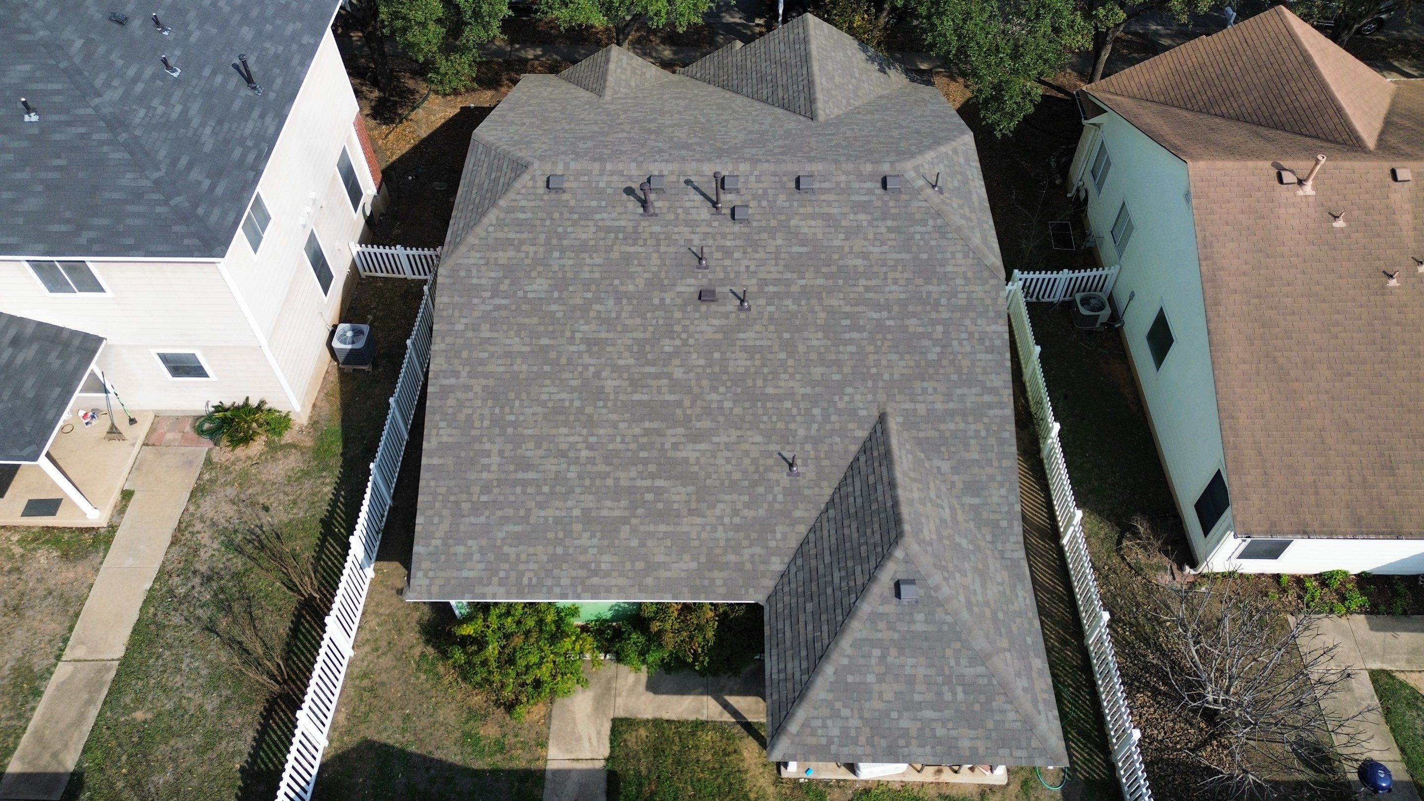 Roof Replacement & Exterior Painting Project in Kyle, TX by Kstylez Roofing & Construction