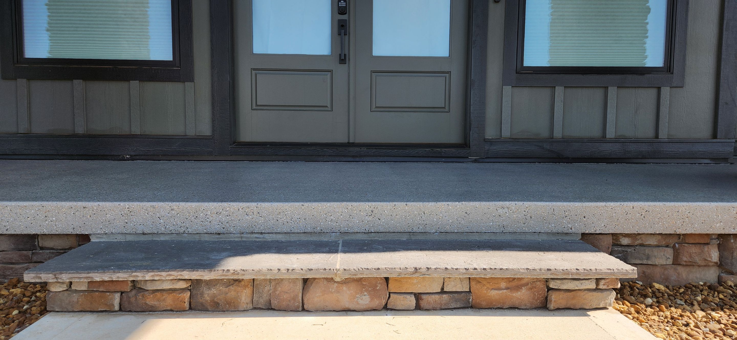Front Porch & Shop Floor Upgrade by Elite Floor Solutions