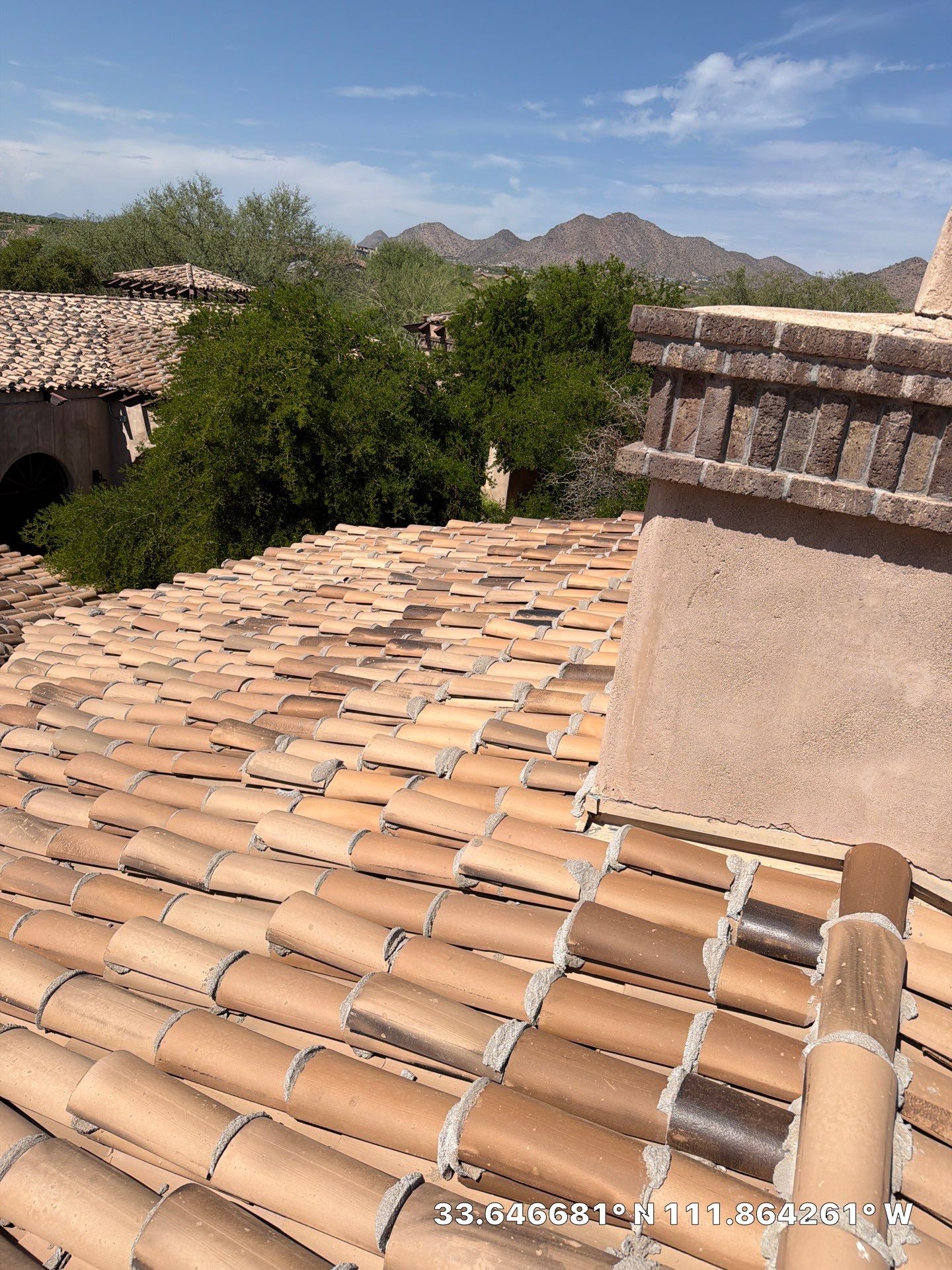 Project in Scottsdale, AZ by Saint Roofing