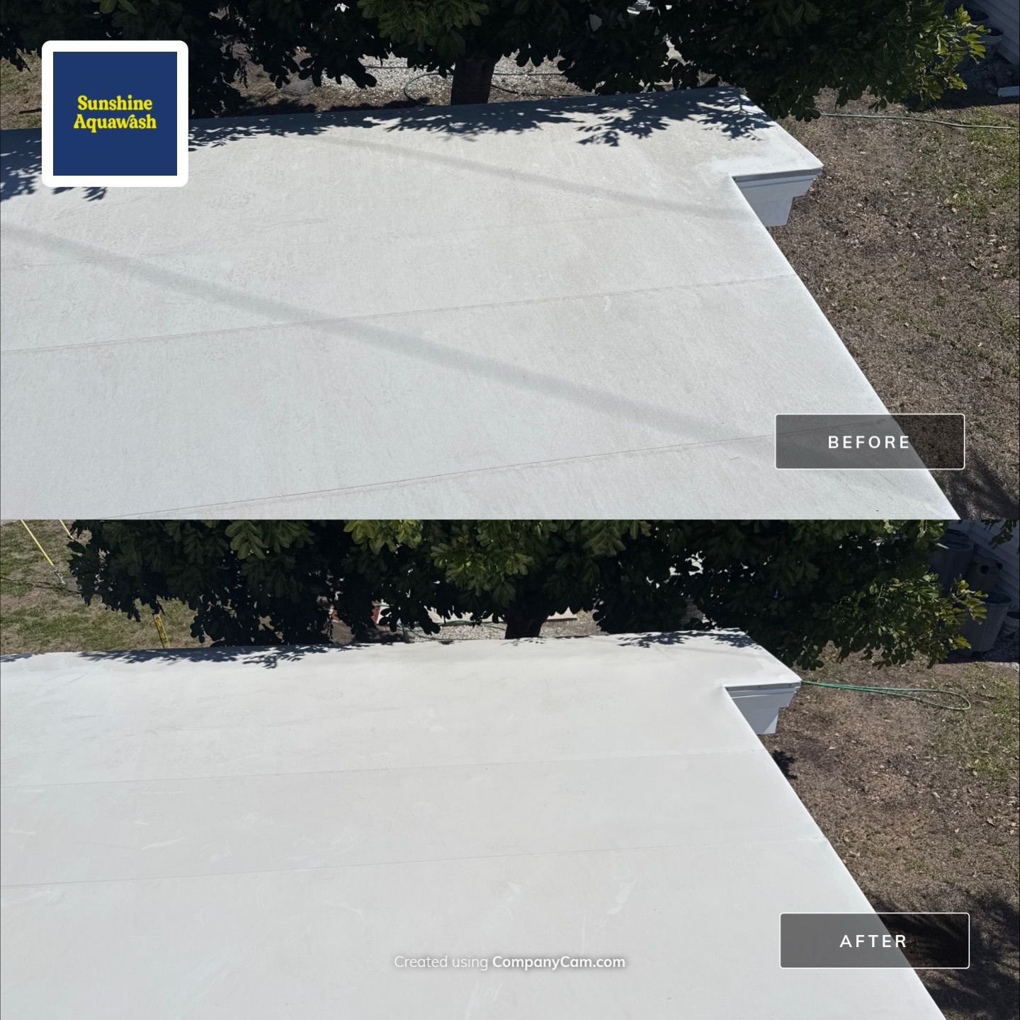 TPO Roof Cleaning – Tri-Par Estates, Sarasota, FL (5-Star Review) by Sunshine AquaWash