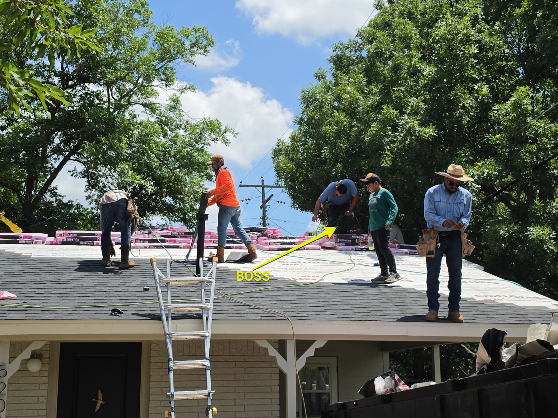 Three differnt roofs on one house... ONE ROOFER by REPS OF TEXAS