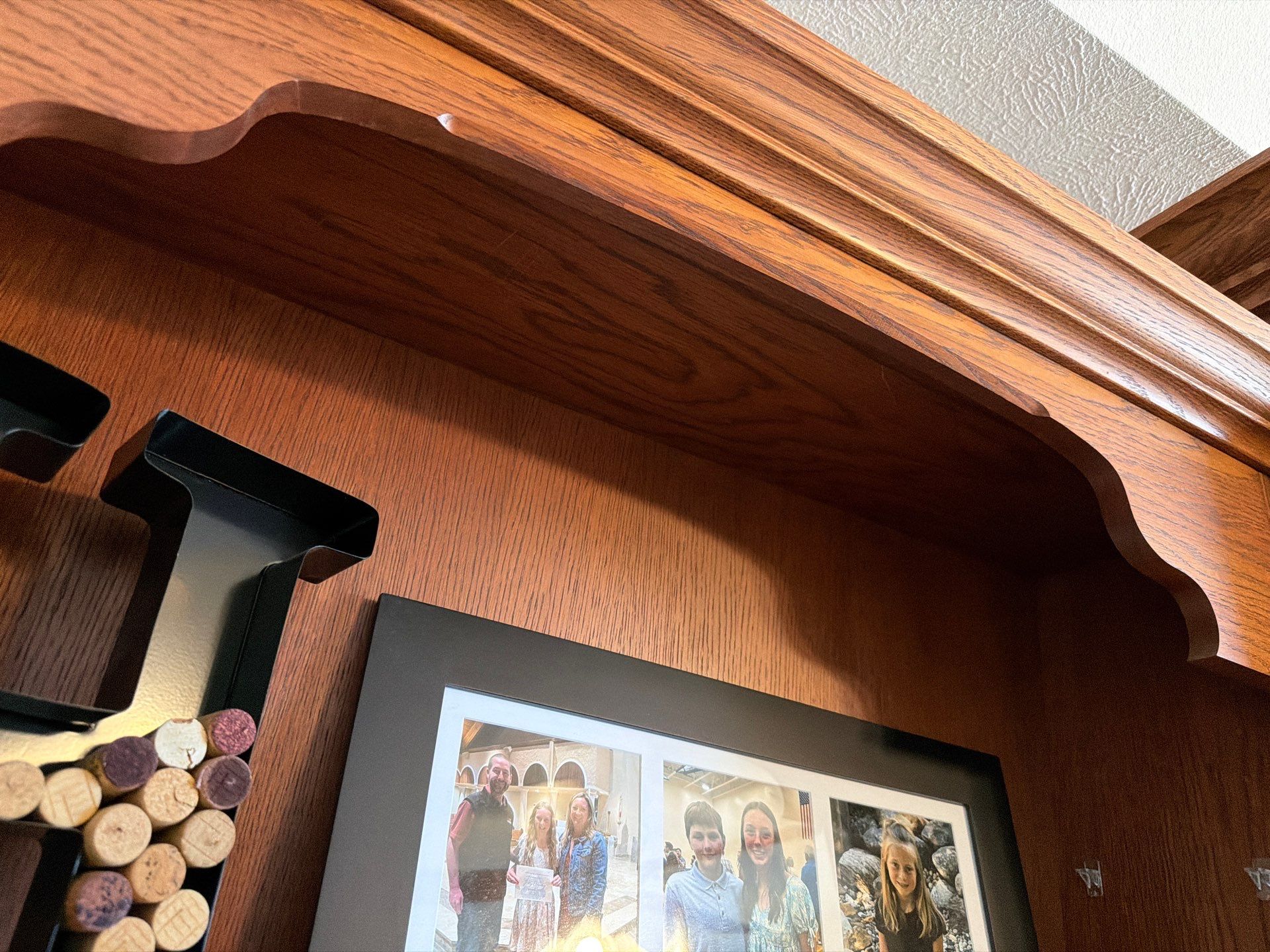 Custom Built-in Cabinetry and Office Desk Painting in Sioux Falls by Select Painting, Coatings & Garage Cabinets