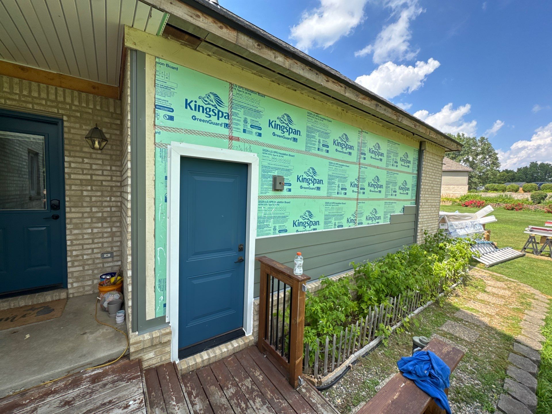 Siding Replacement using Alside Mountain Fern by 180 Contractors