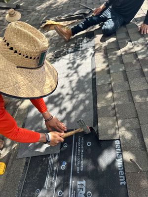 Residential Roofing Repair using Owen's Corning Duration (Lifetime) Shingles