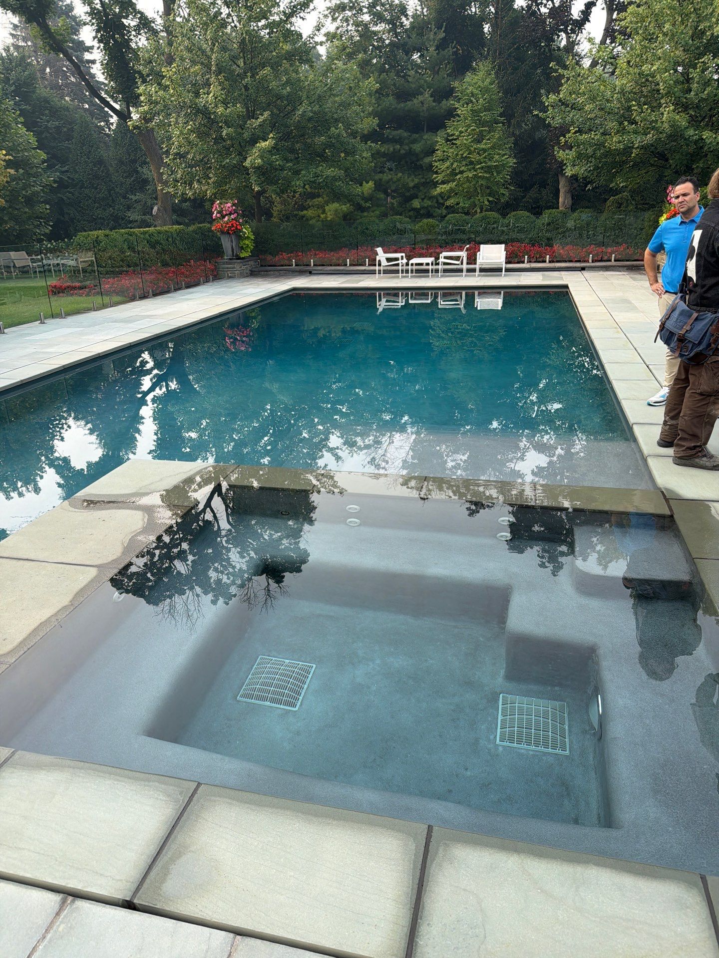 Perimeter Overflow French Riv by North Shore Pool & Spa