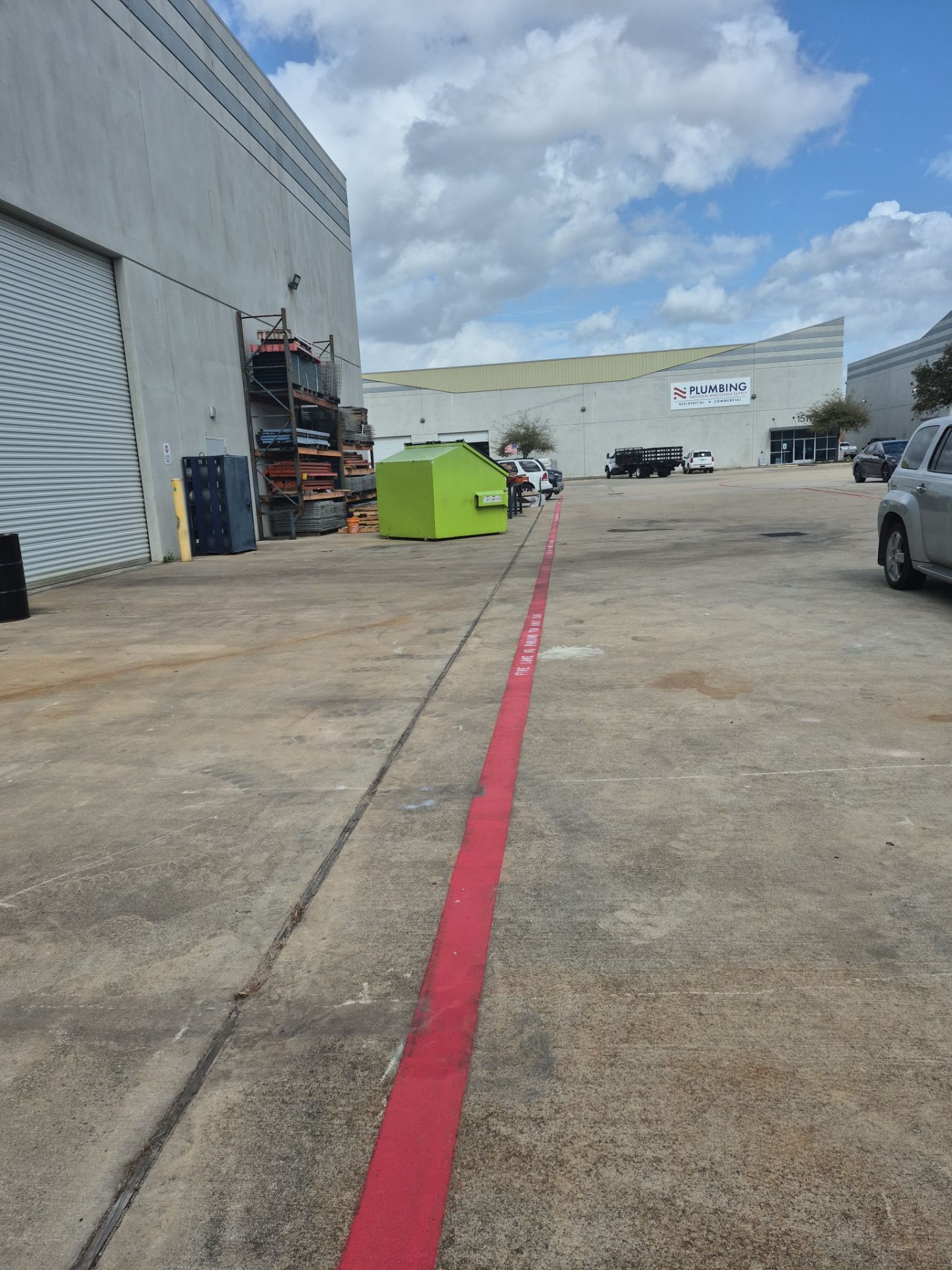 Commercial Chain Link DWG & Fence Installation by Tim's Fences