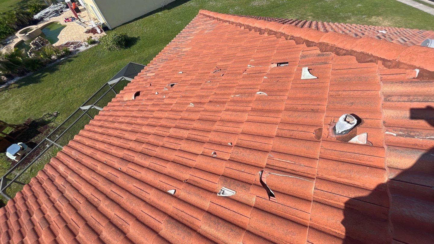 Residential Roofing Repair using Concrete Tile by Four Peaks Roofing