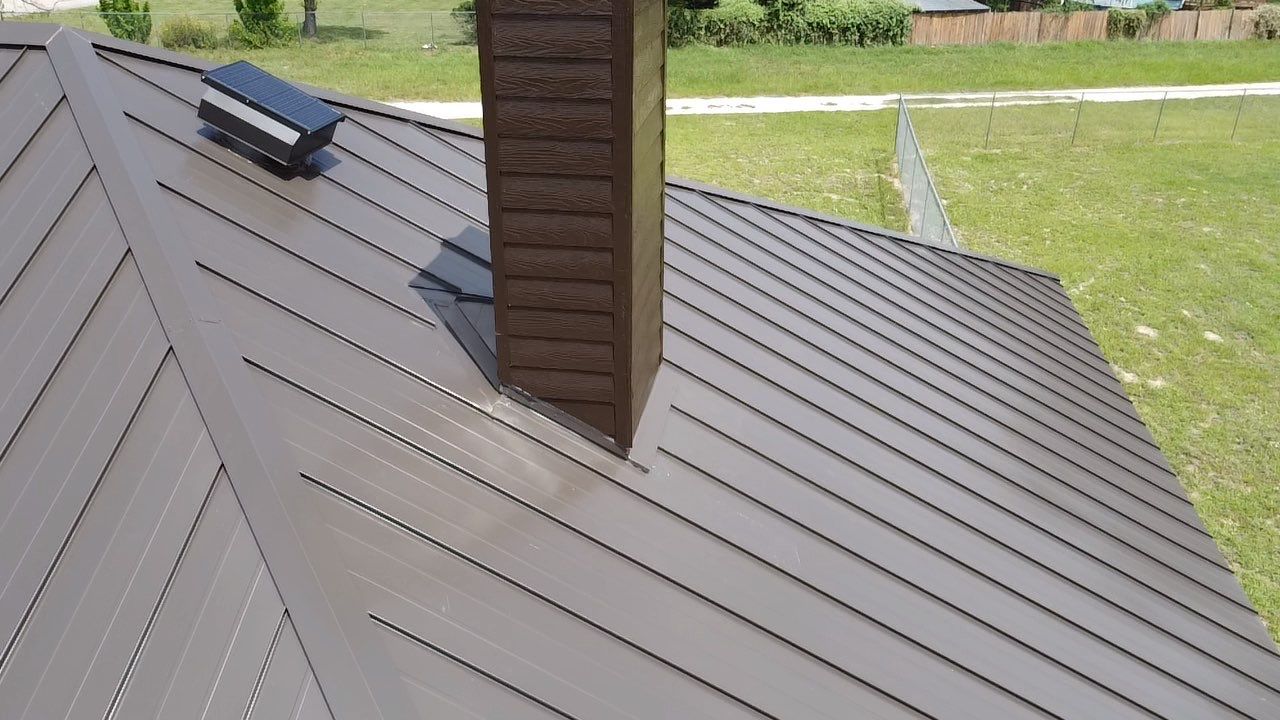 Standing Seam Metal Roof Install By Rox Roofing In La Vernia, Texas by Rox Roofing