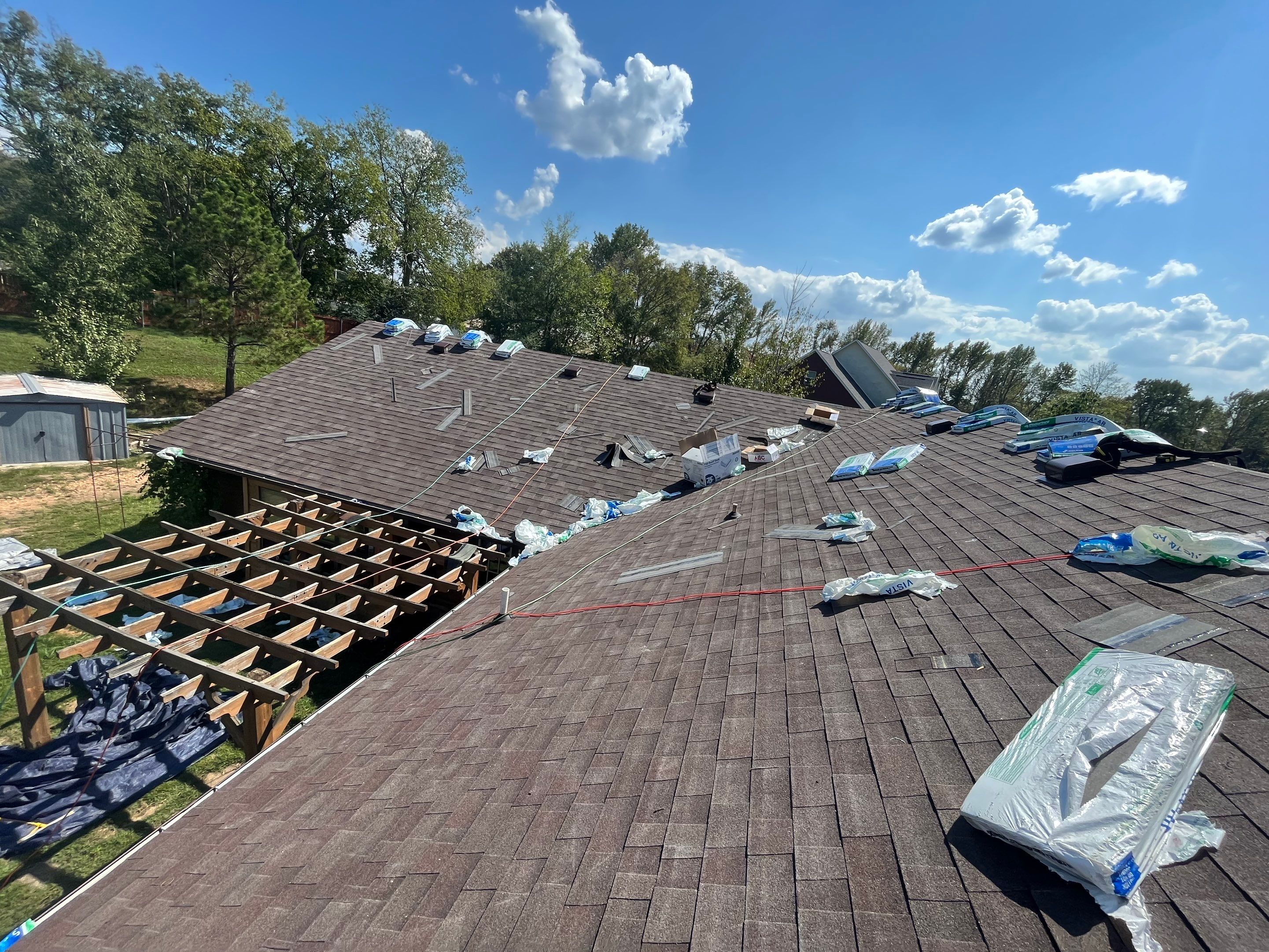 Residential Shingle Reroof: 45 year Impact Rated Architectural Shingle by Hostetler Roofing