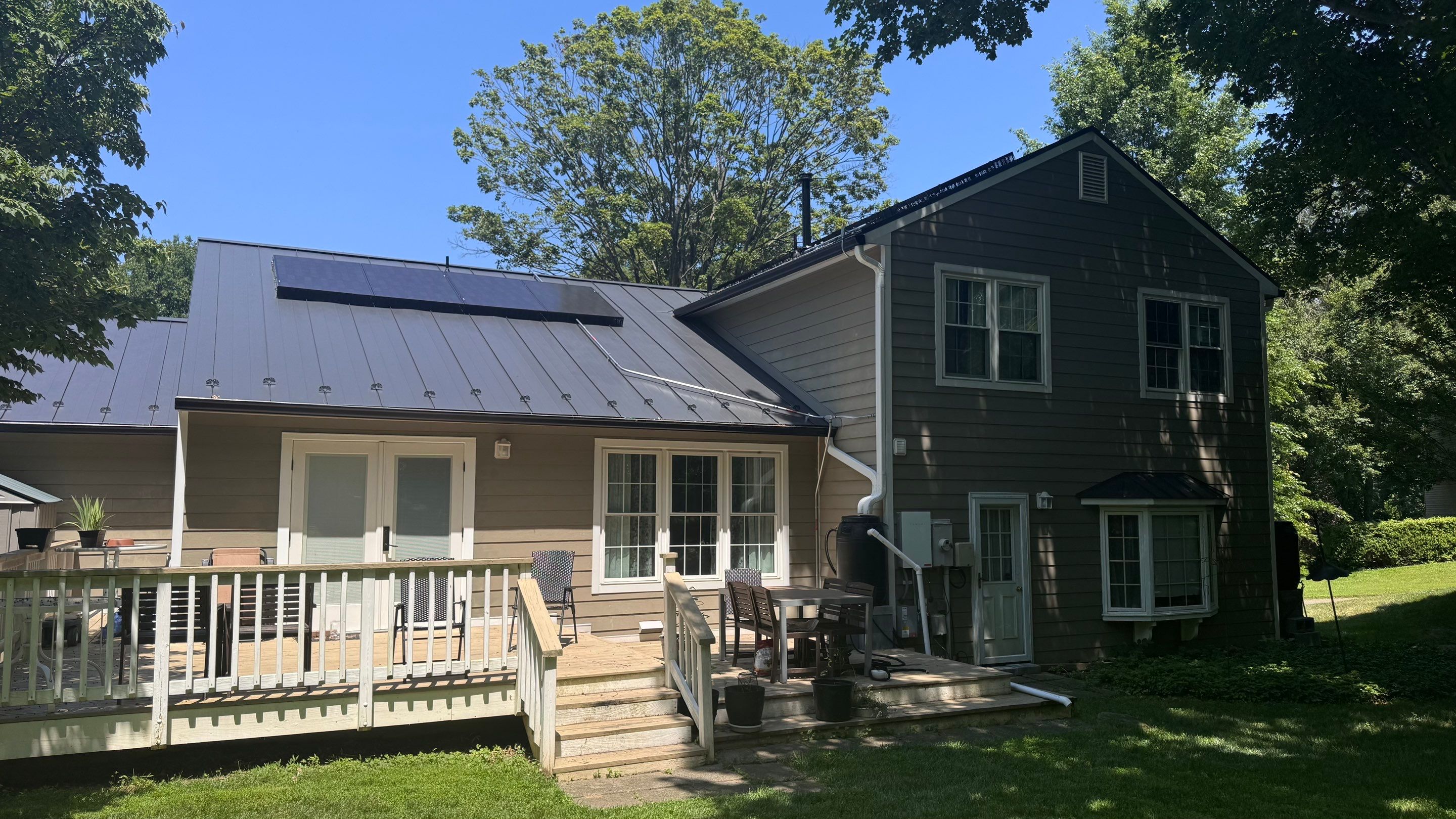 Metal Roof + REC Panels: A Solar Upgrade by American Home Contractors