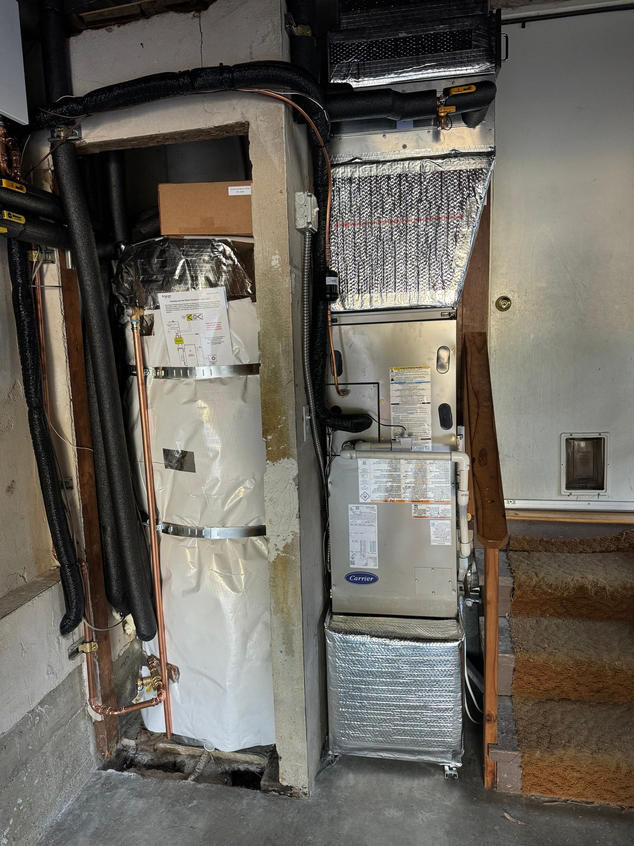 Harvest System Installation in San Rafael by Green Core Heating & Air