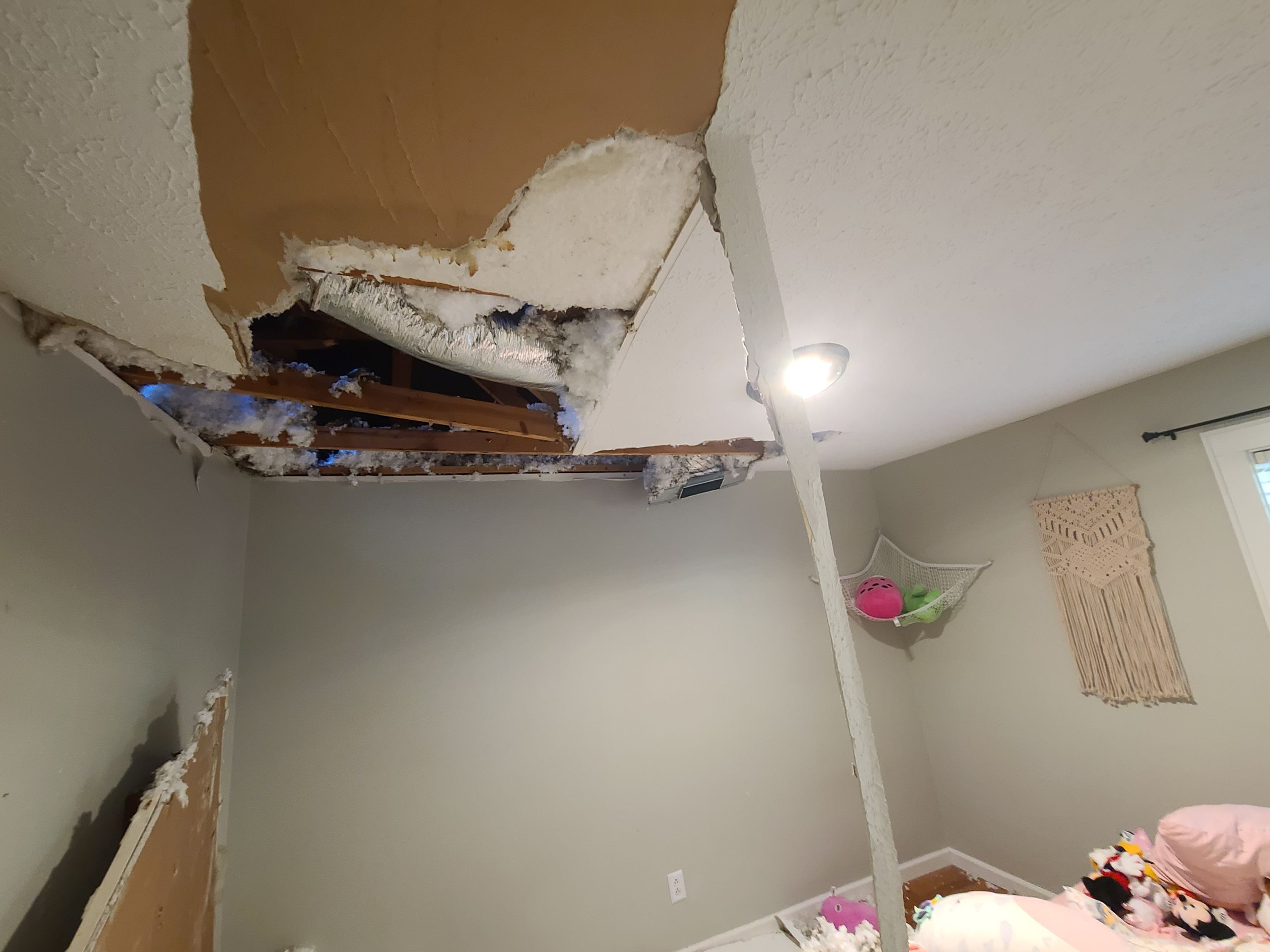 Allison Storm damage repair by BROCK BUILDERS 