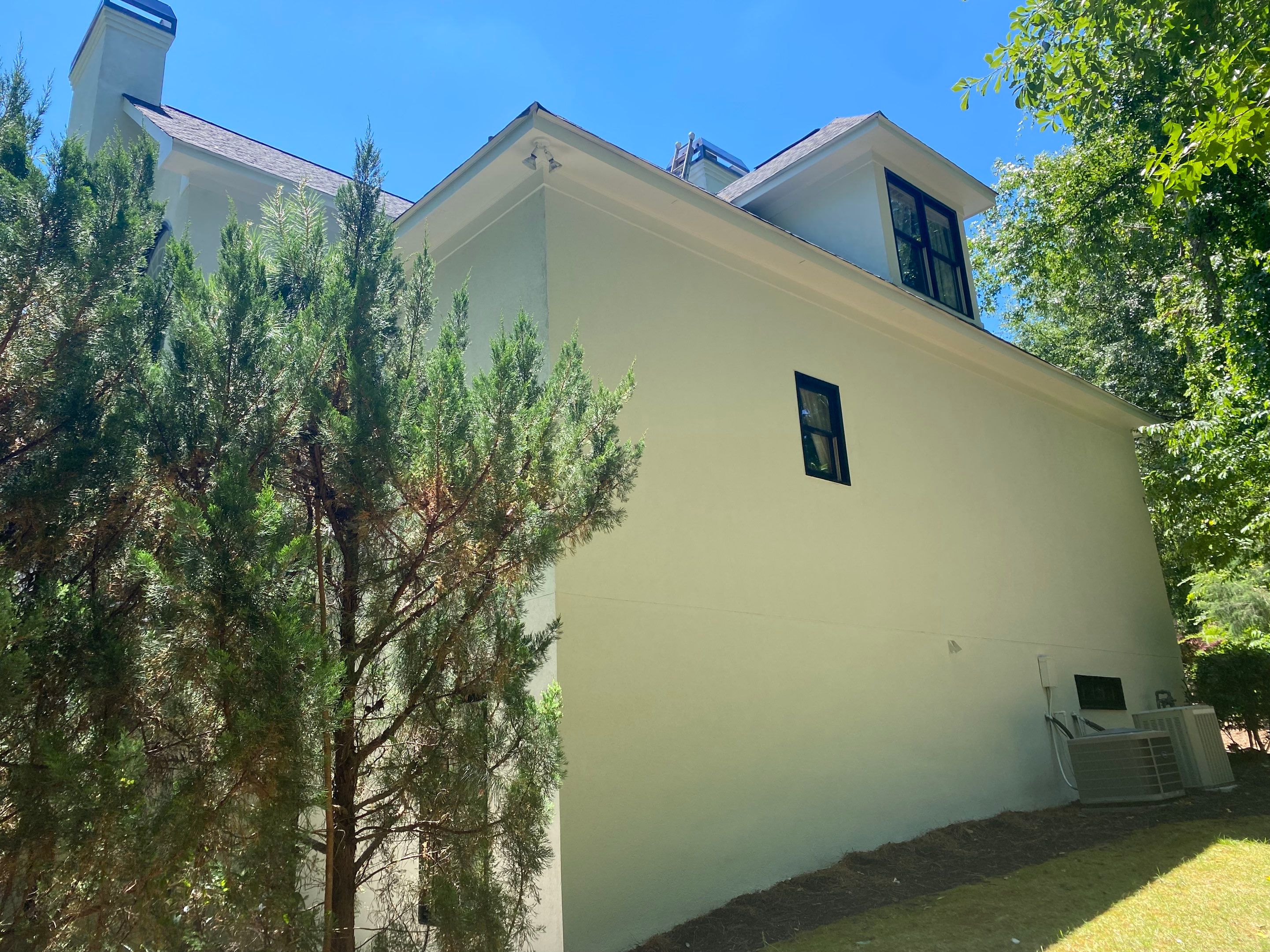 Full Exterior Stucco Painting and Trim Refresh in Alpharetta by Swift Home Renovations