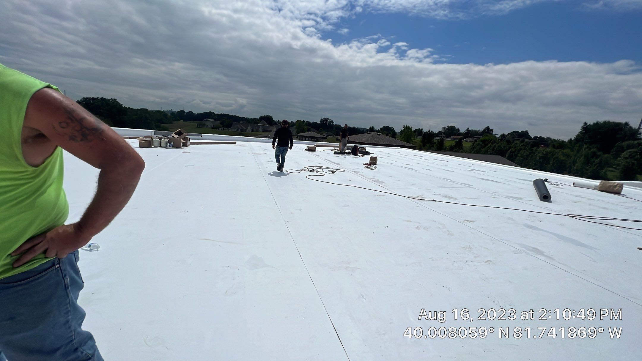 East Muskingum Middle School Roof by Gold Star Roofing LLC 