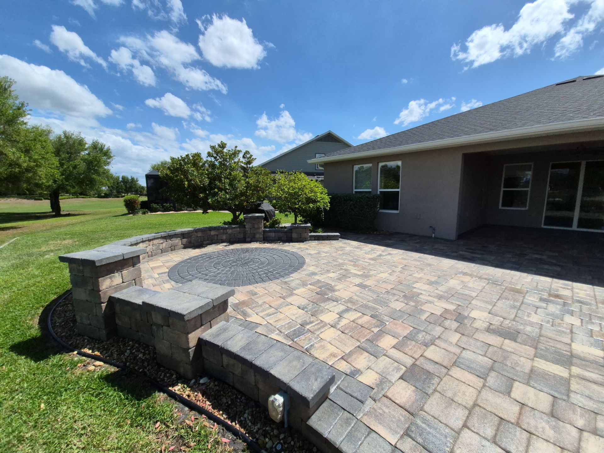 Stone Paver Patio Sealing in Ocala Preserve by Infinite Exteriors LLC