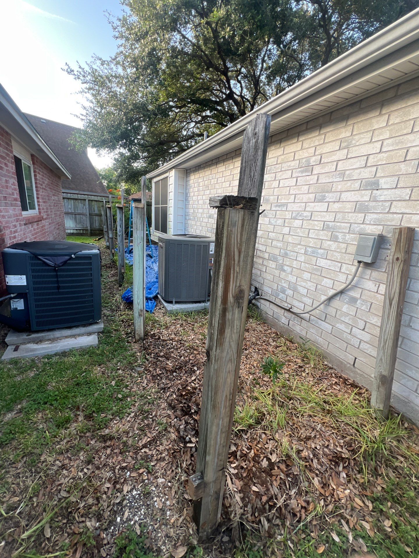 Rotting away under the Oaks by Bayfront Roofing and Construction