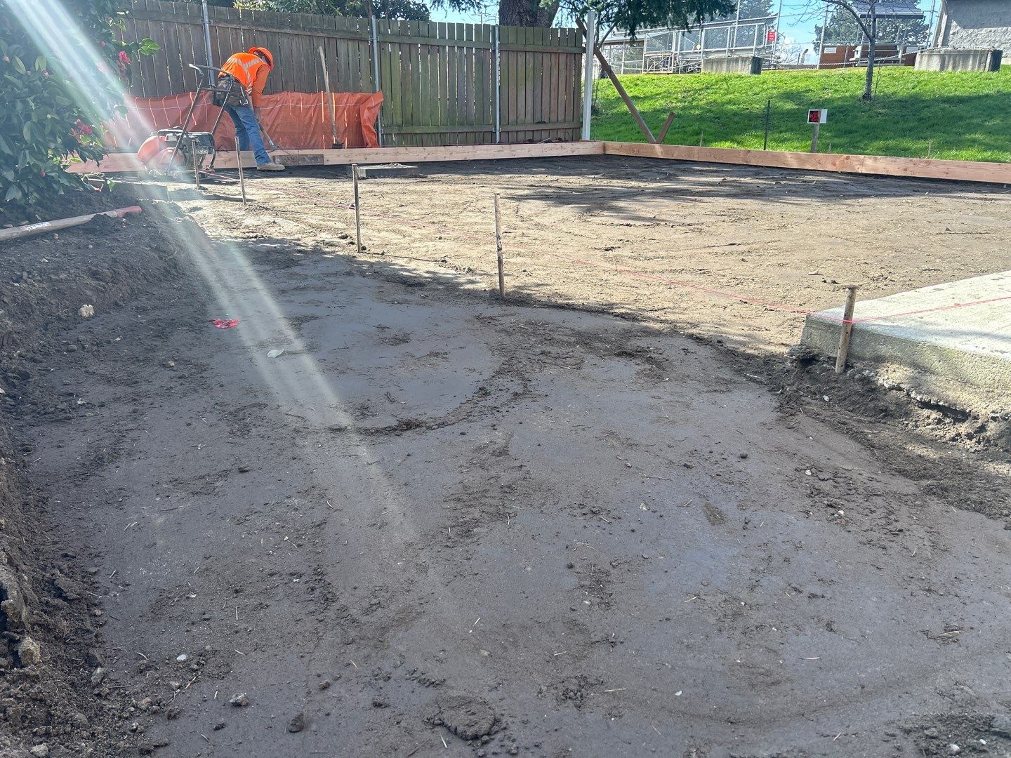 Ron | Pervious Concrete Driveway  by Jireh Asphalt & Concrete Inc 