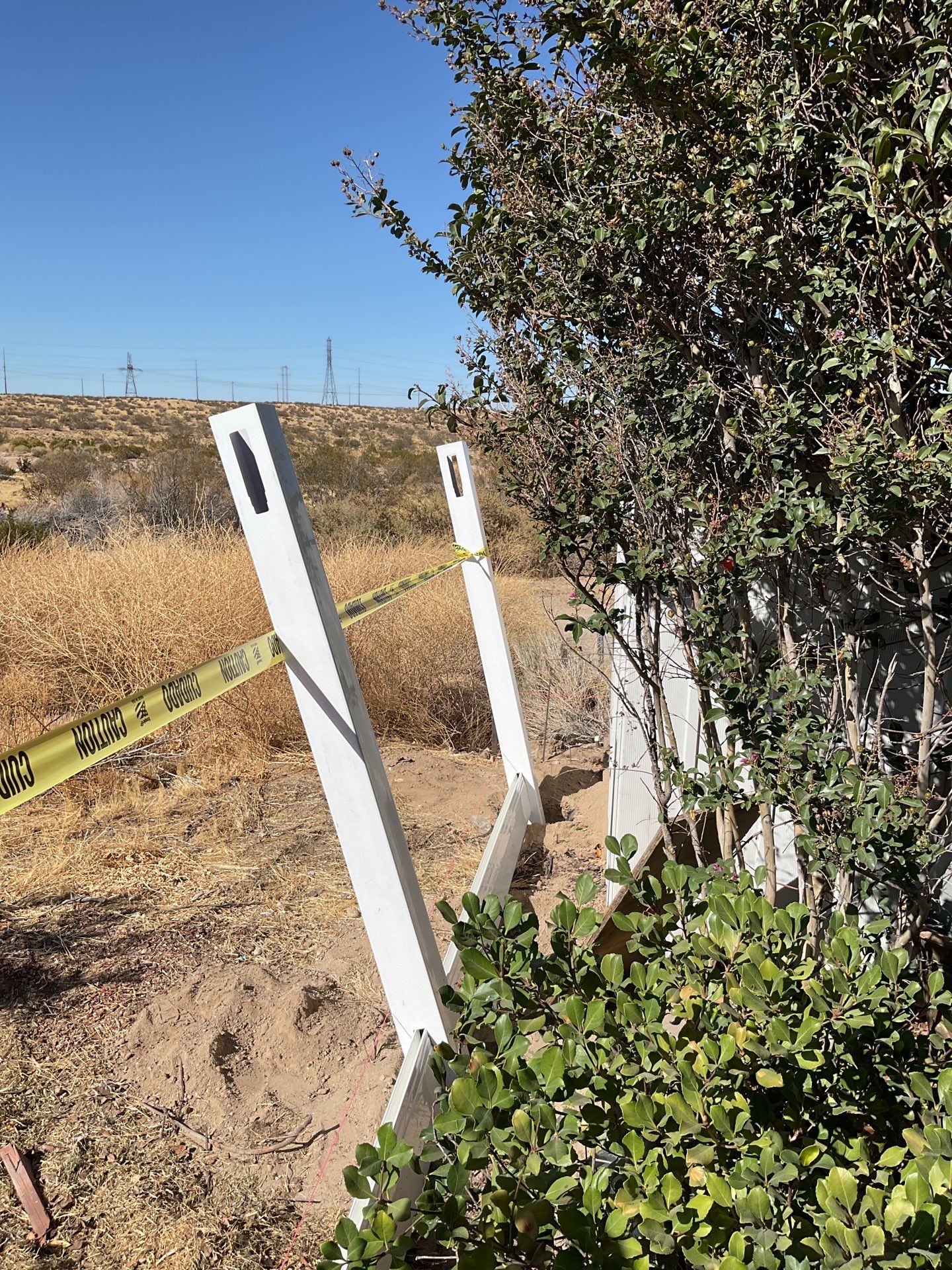 Fence Installation using Vinyl by Fence Guys Inc. 