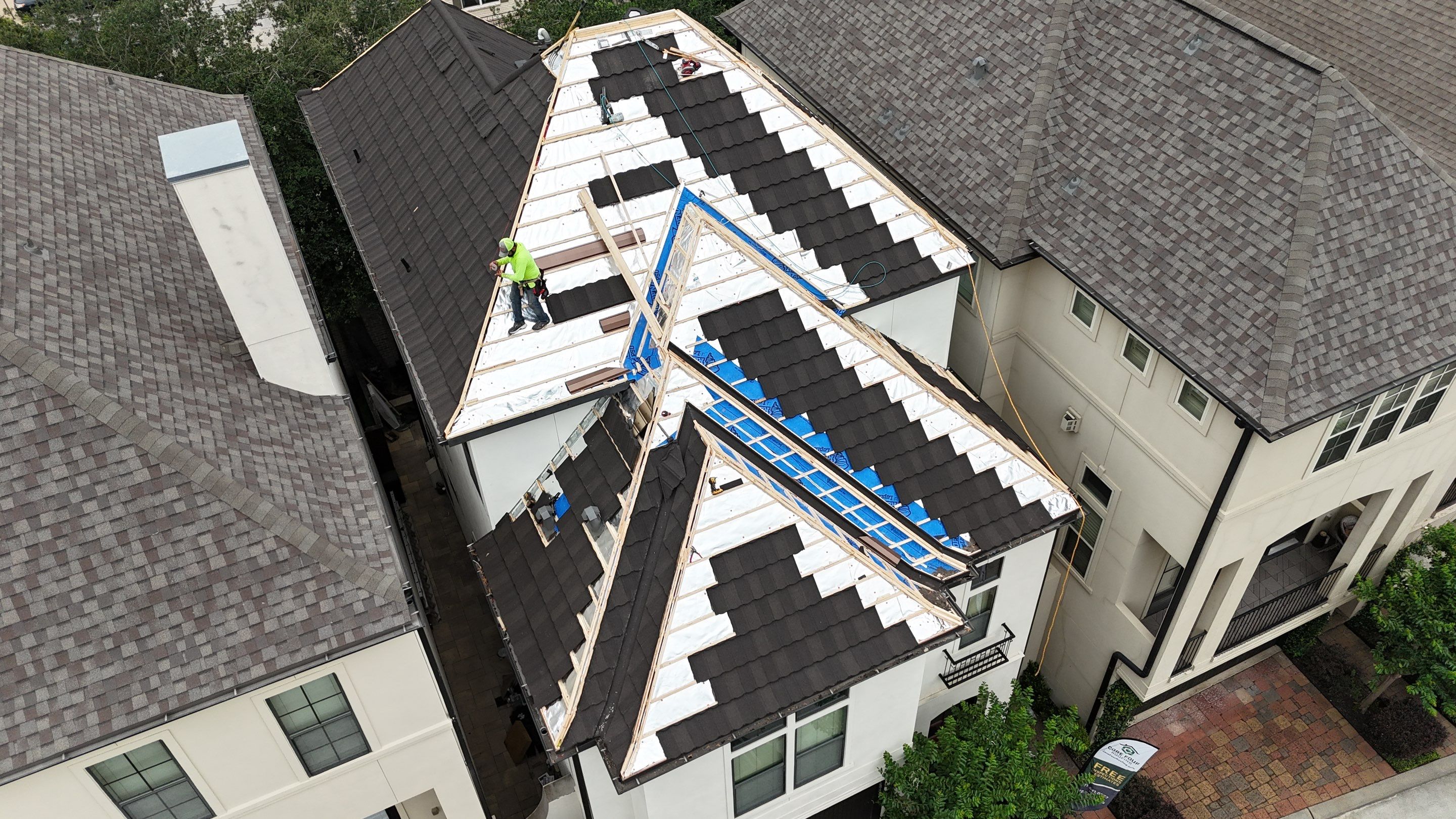 Stunning transformation from Shingles to DECRA Tile by Core Four Roofing