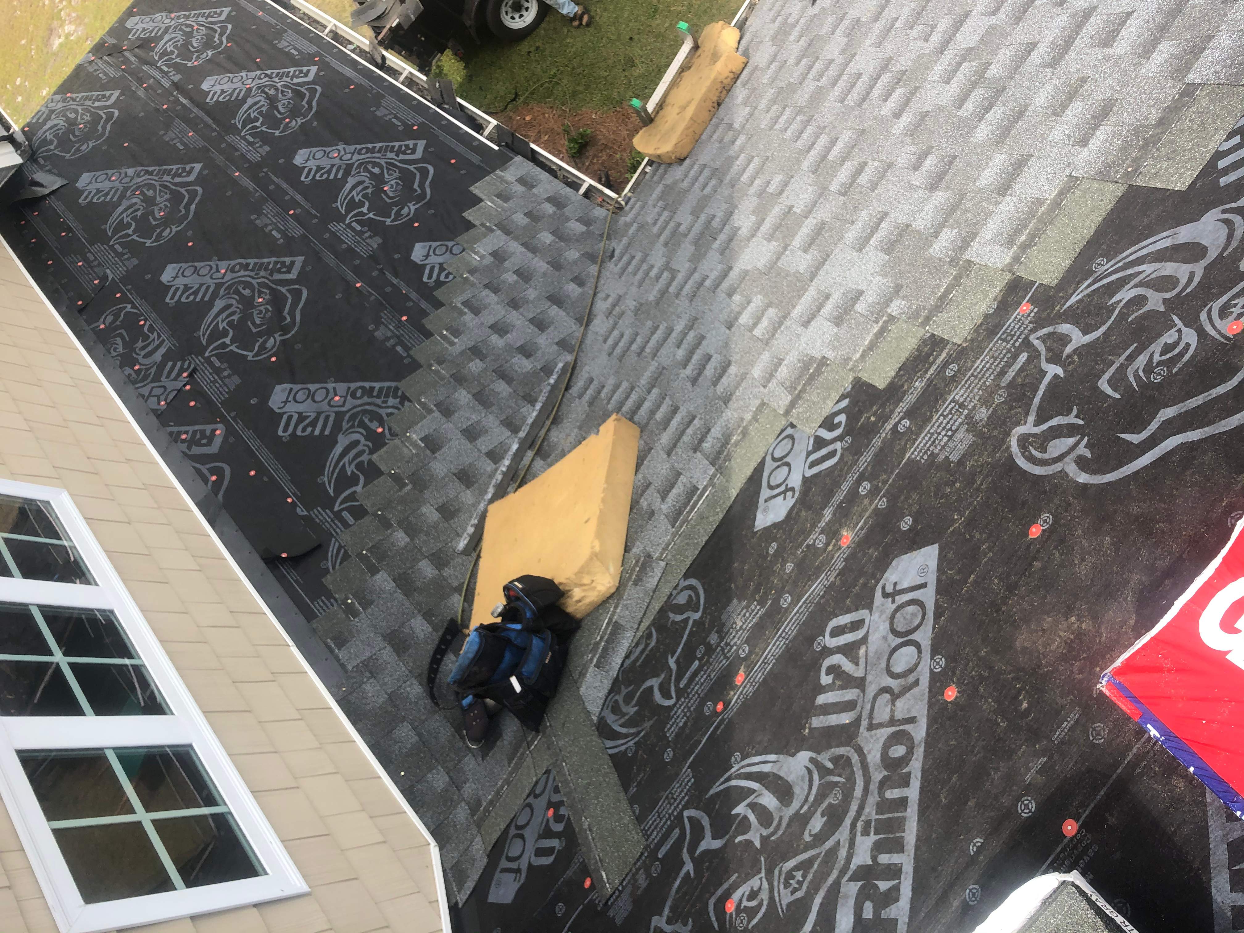 Residential Roofing Repair / Hail Damage by American Roofing NC