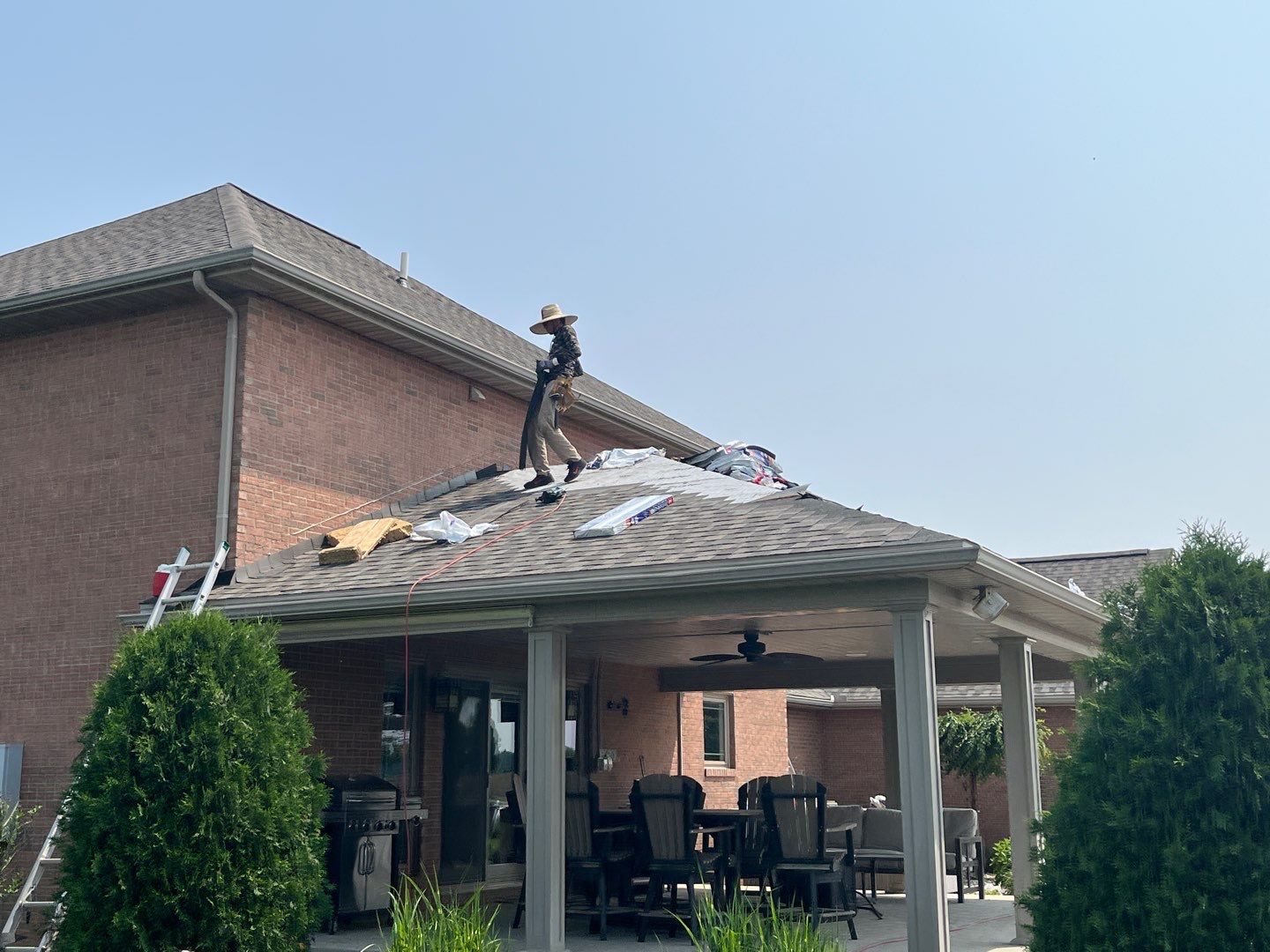 Residential Roofing Installation using GAF Timberline HDZ Cedar Falls by Nitro Roofing and Construction