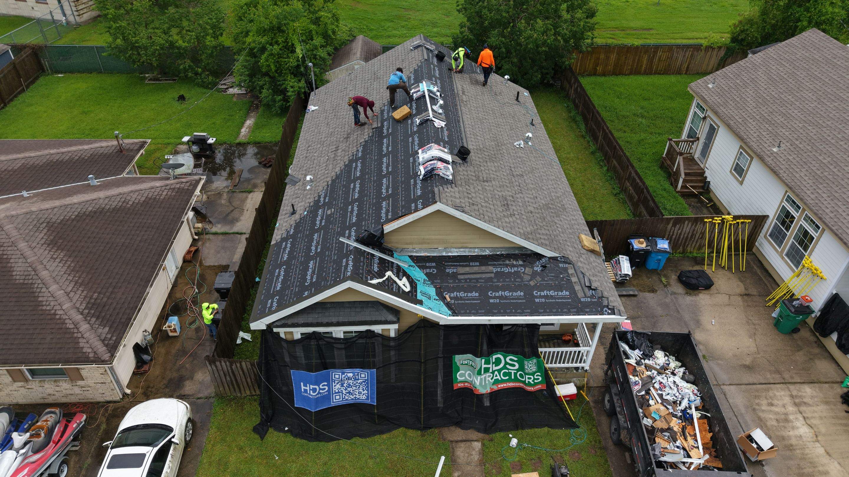 Roof Replacement in Meraux by HDS Contractors