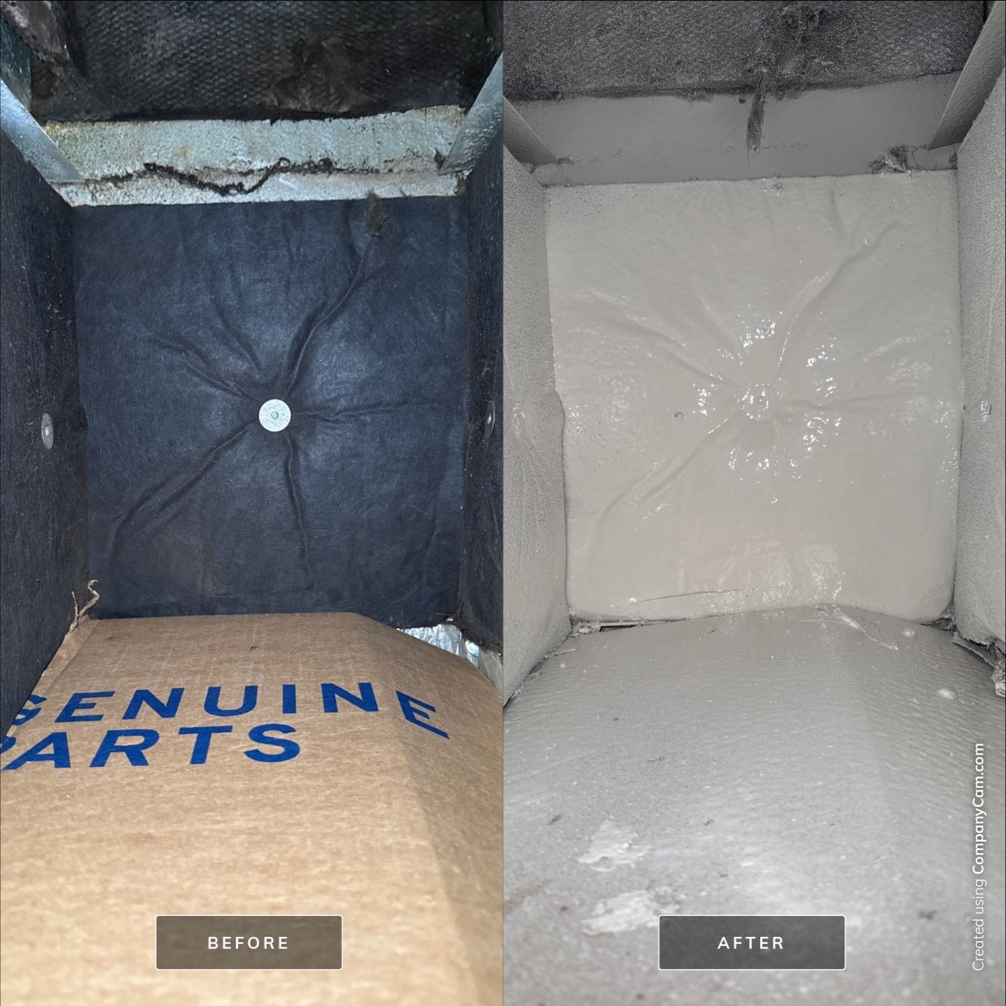 Project in Columbus by Duct Cleaning Solutions 