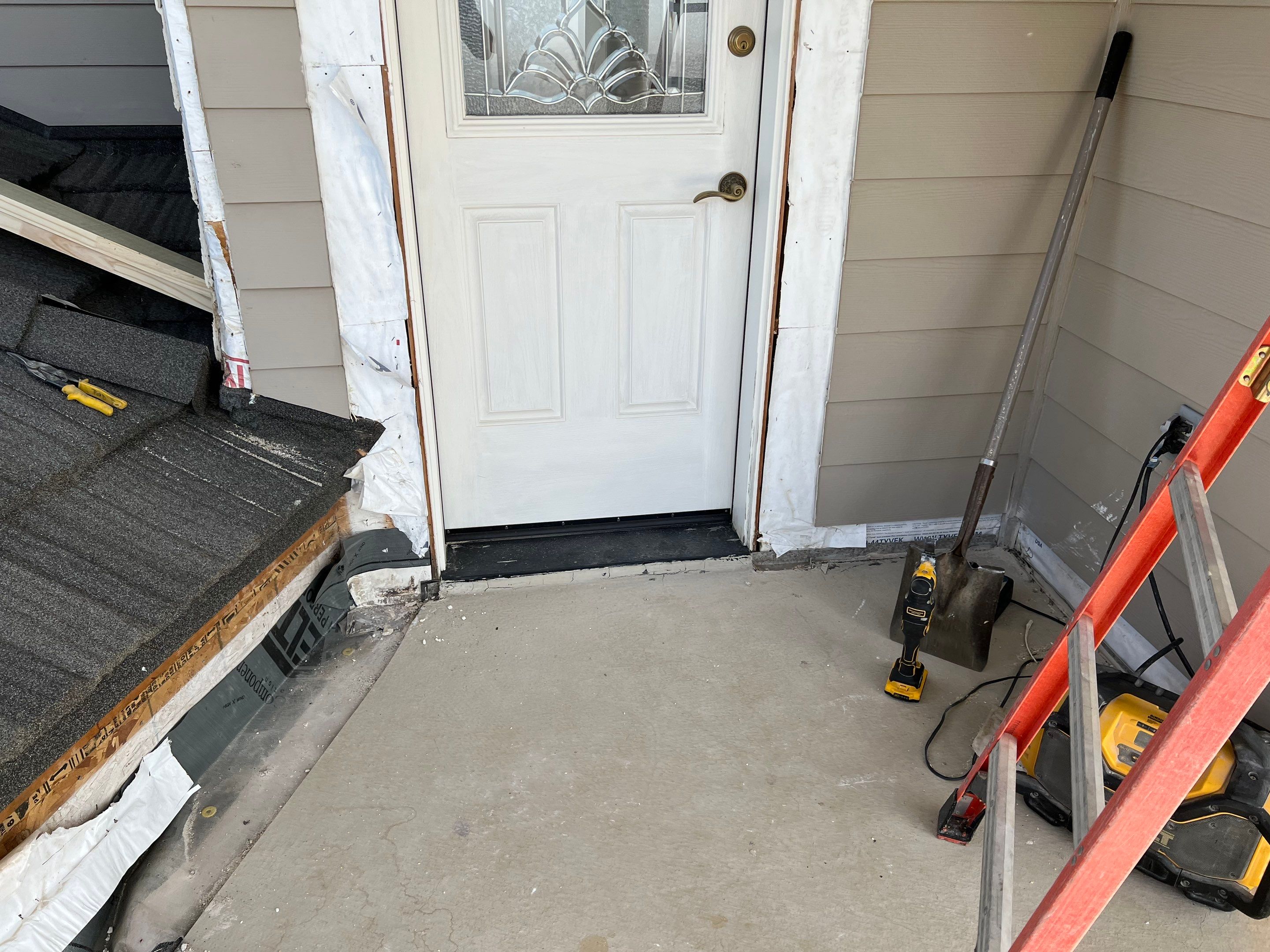 Sealant system over walk deck over house using Rubber coat and coatings by Straight Edge Roofing Inc