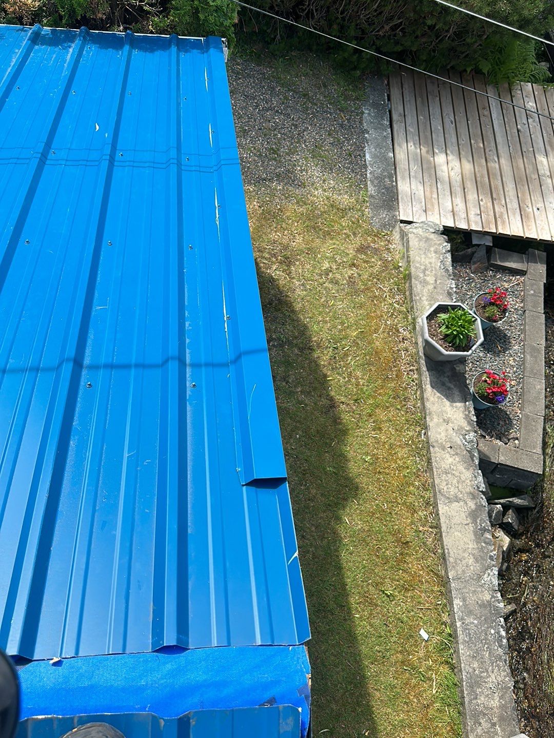 Residential ReRoofing Installation using Duraclad 26ga by Top Notch Roofing Inc