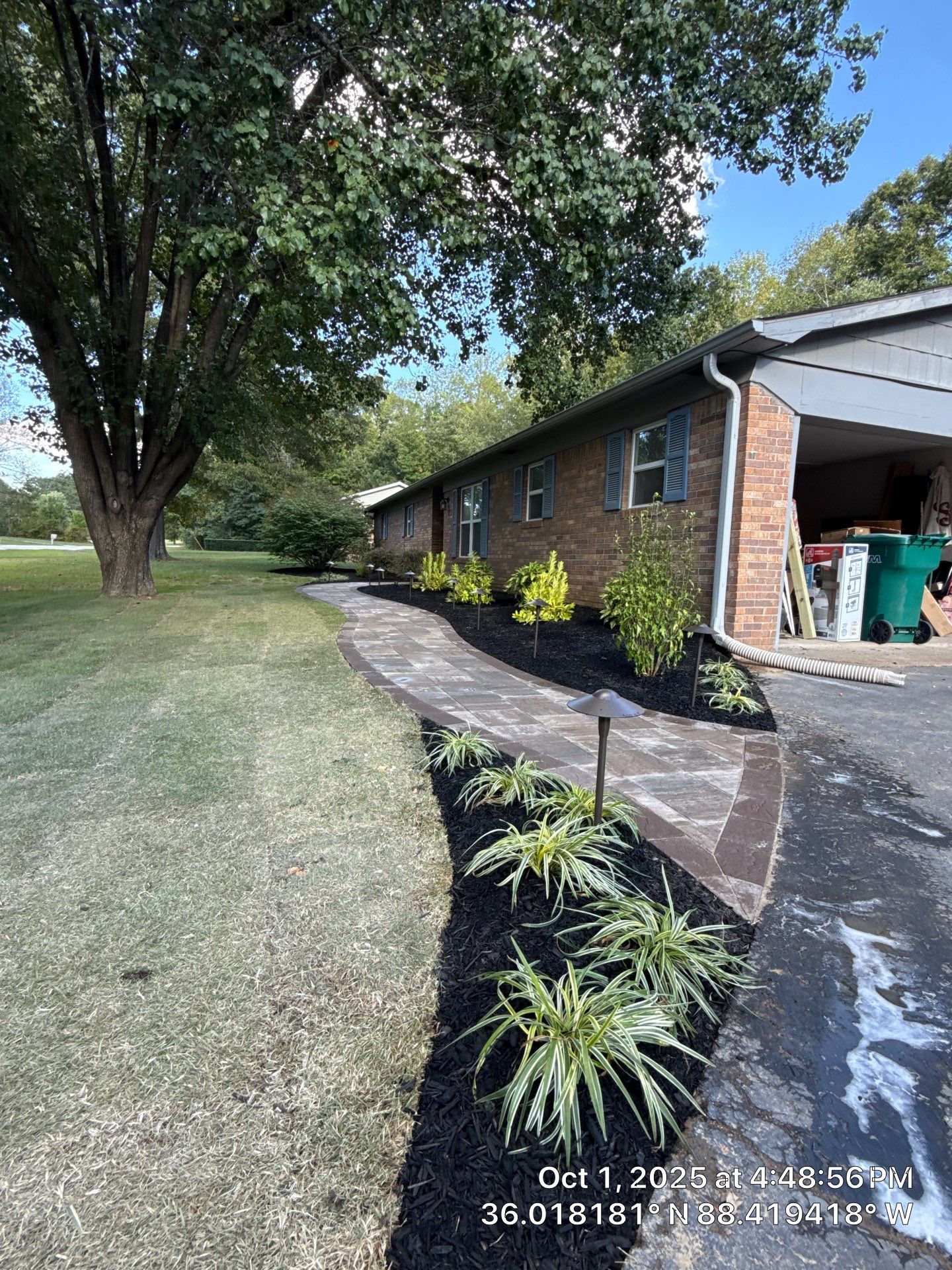 Front Entry Enhancements and a Back Deck Upgrade by Elite Proscapes LLC