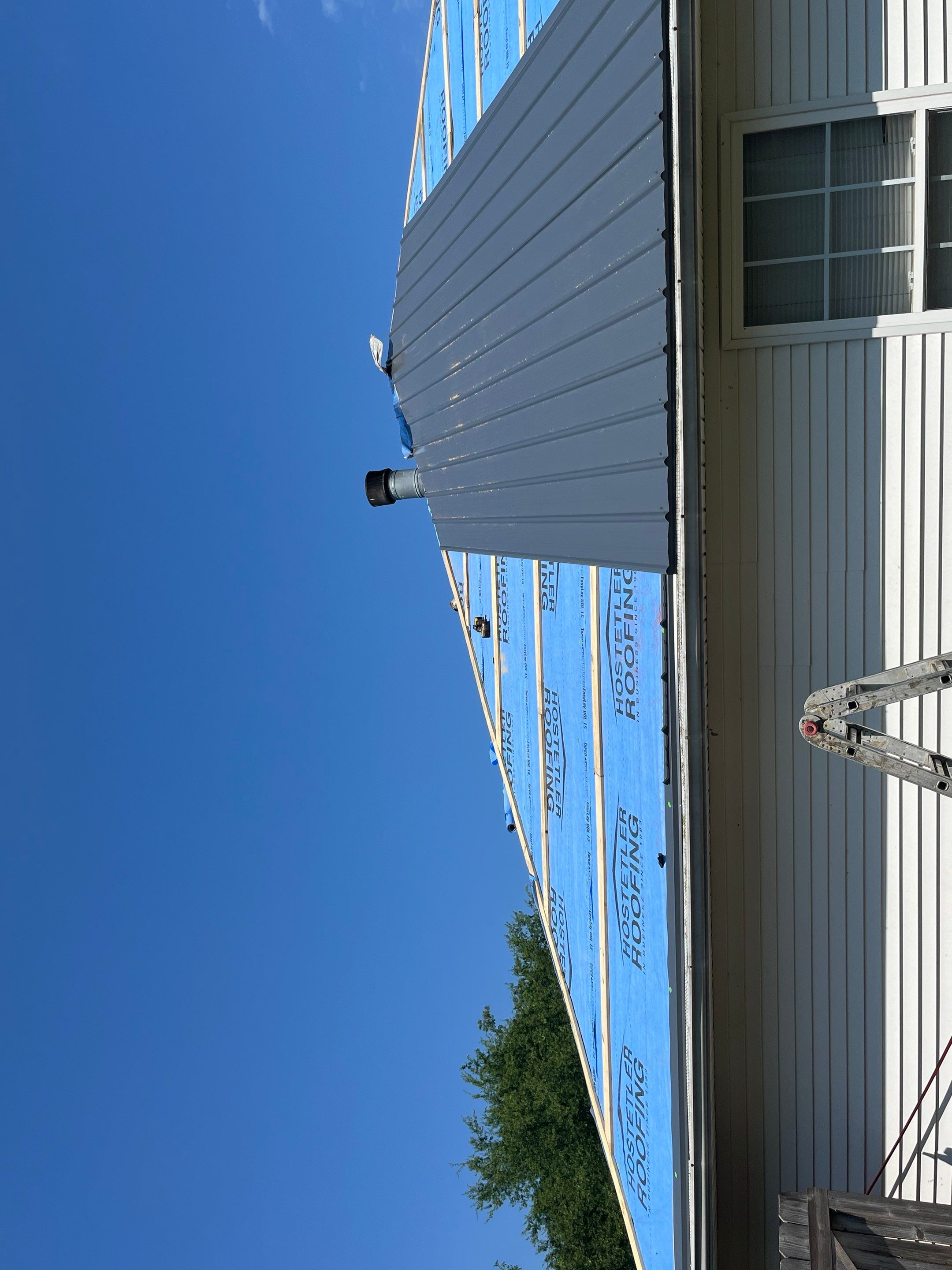 Metal Roof Replacement: 26 GA. Residential Metal Panels by Hostetler Roofing