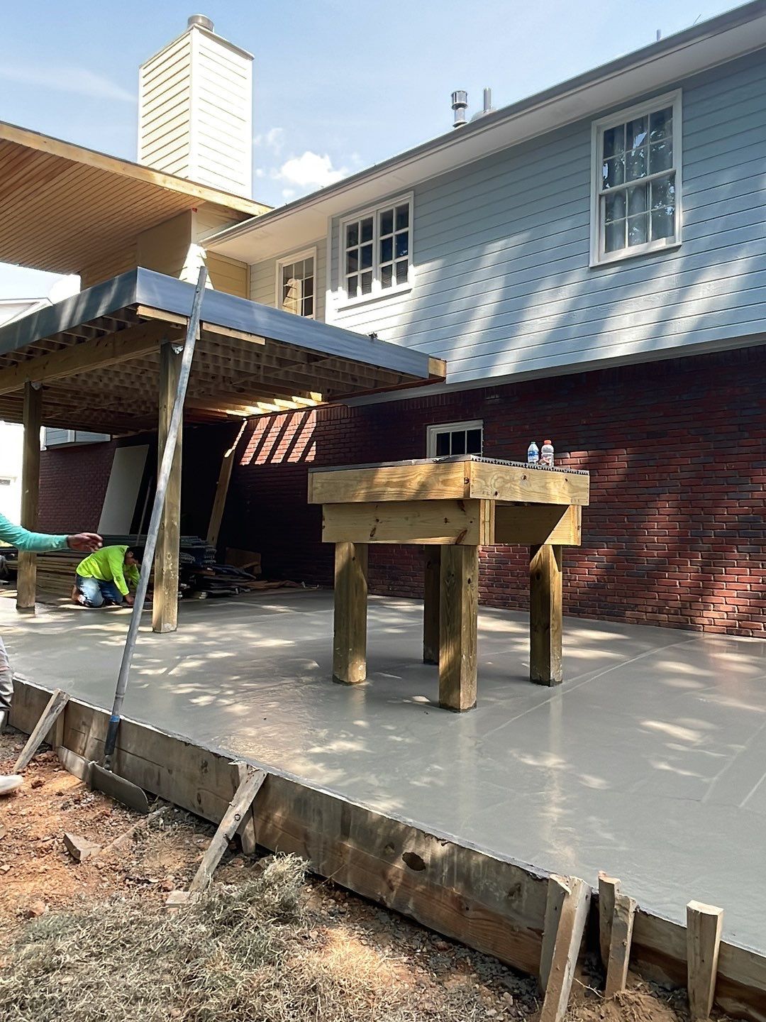 South Trace Lane - Deck Installation and Chimney Repair by Pillar and Pine