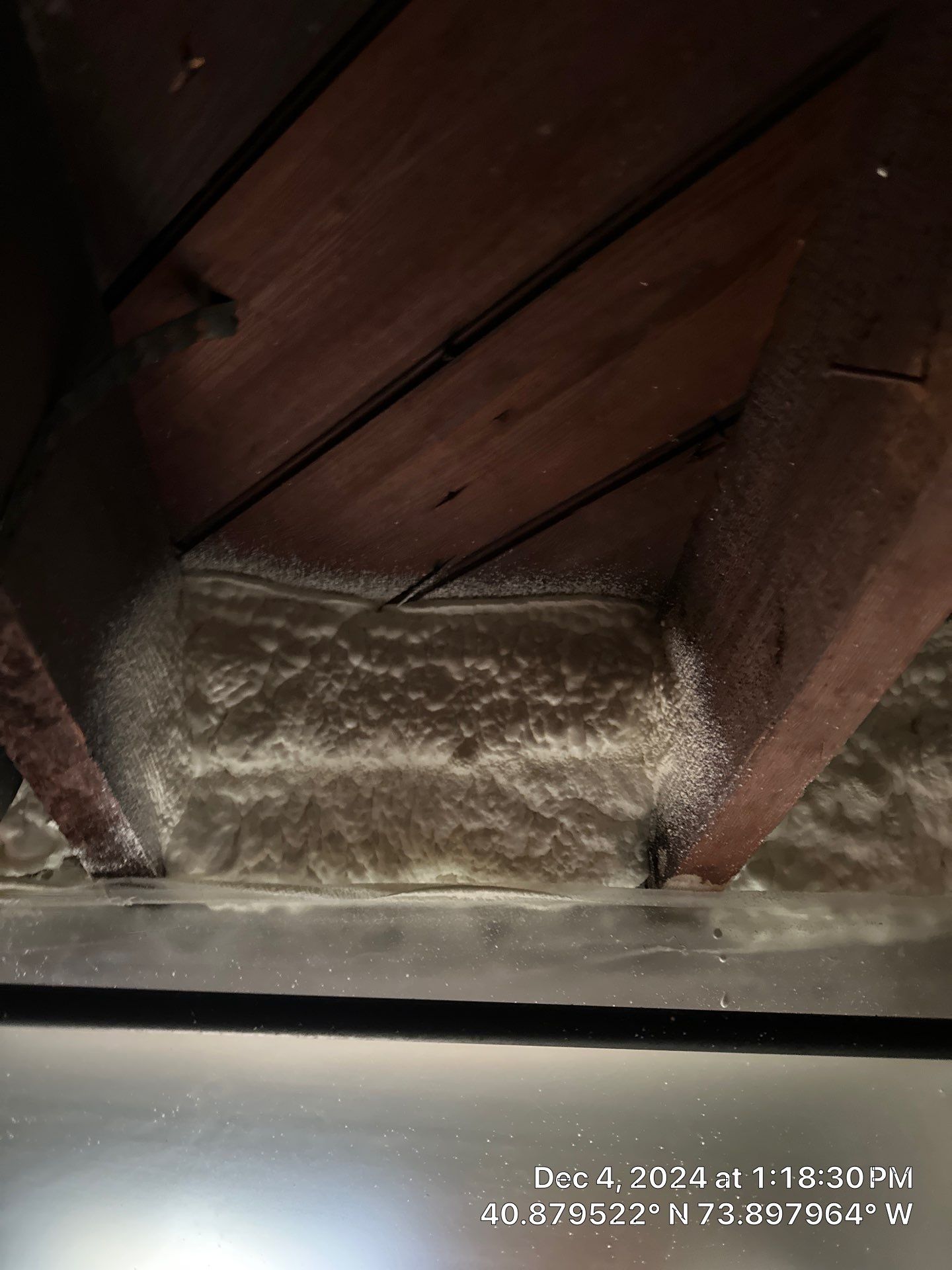 Attic Insulation using Closed Cell Spray Foam by NYS Foam & Energy