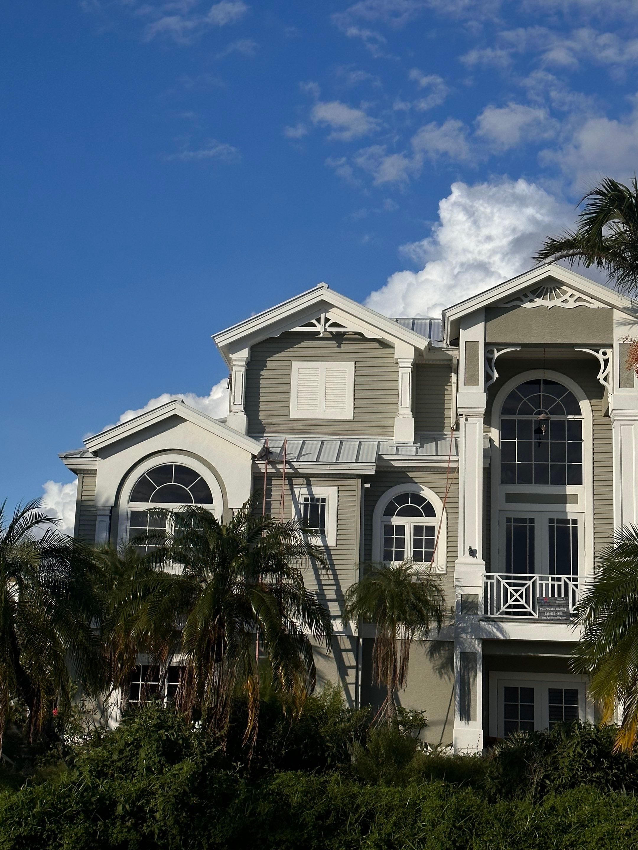 Sanibel Island Standing Seam Roof Replacement by Four Peaks Roofing
