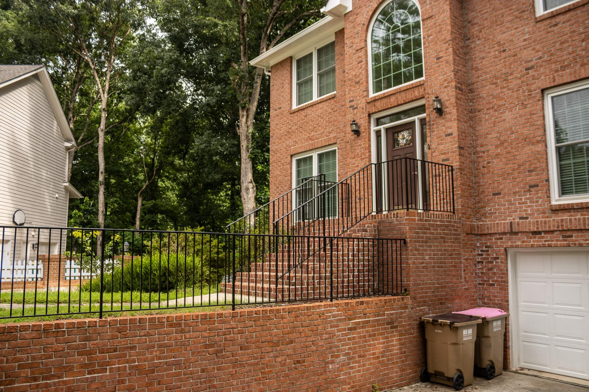 Alpharetta Siding Replacement & Wrought Iron Railing Painting by Nelson Exteriors