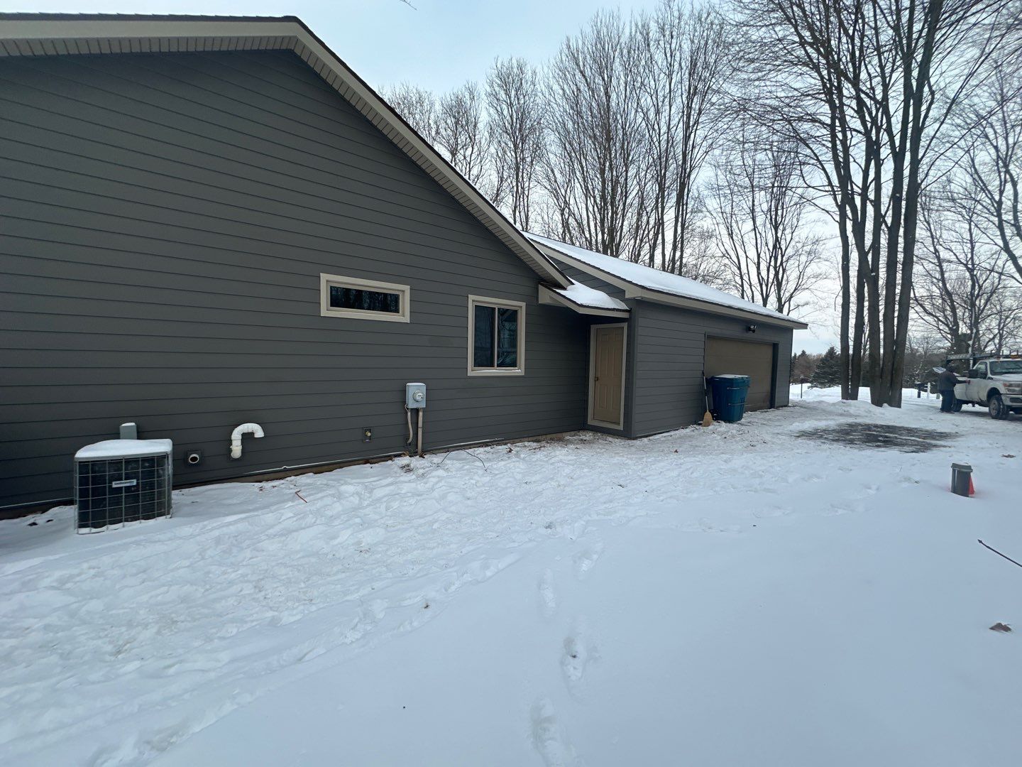 Siding Replacement using Alside S7 Cedar Mill Grain Composite by 180 Contractors