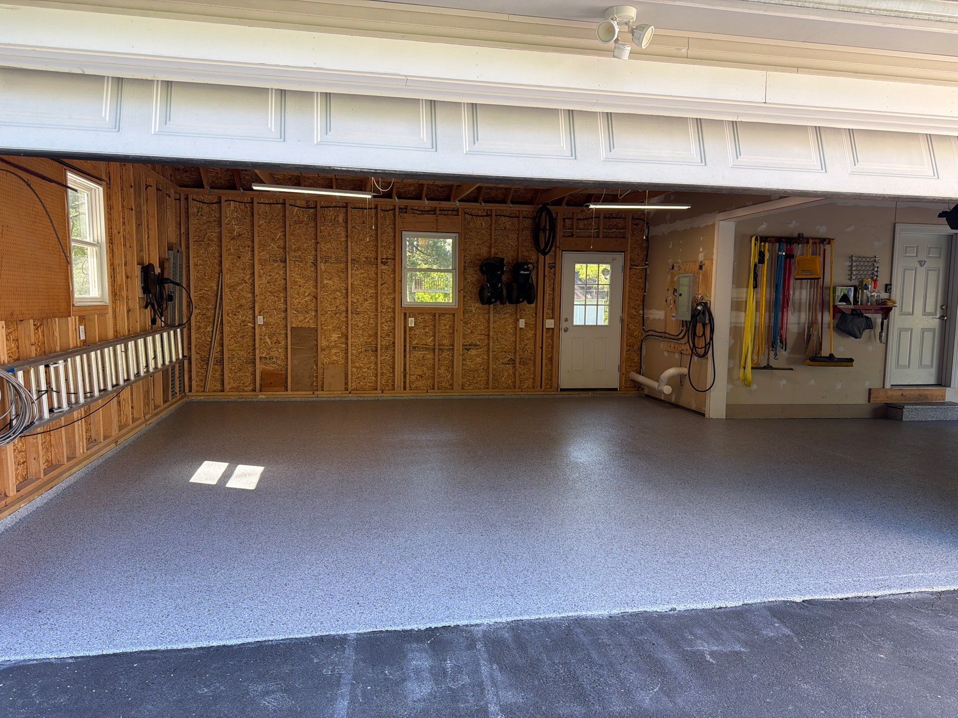 Vintage Silverado Garage Coating by NG Masonry & Construction LLC