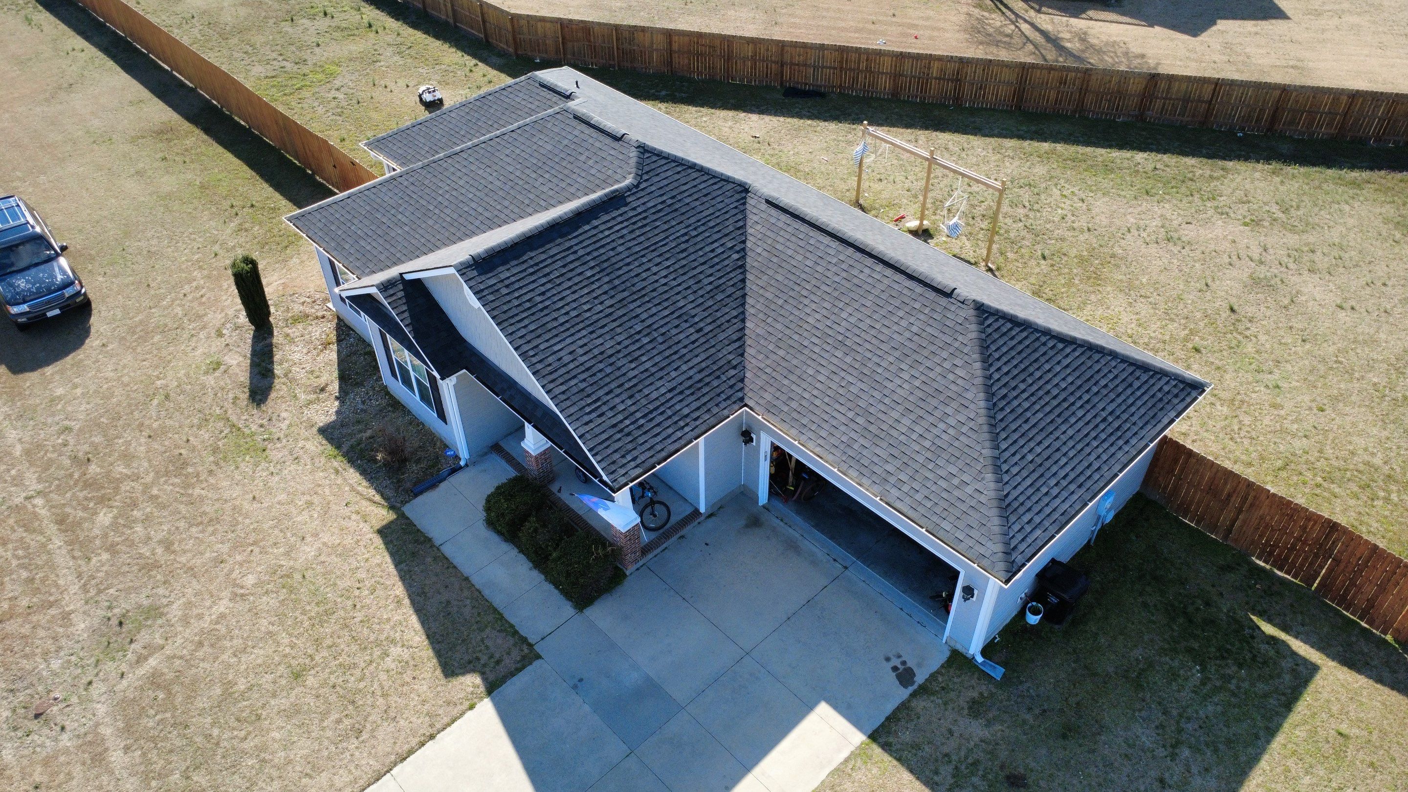 IKO Dynasty Granite Black by Alpha Sky Roofing