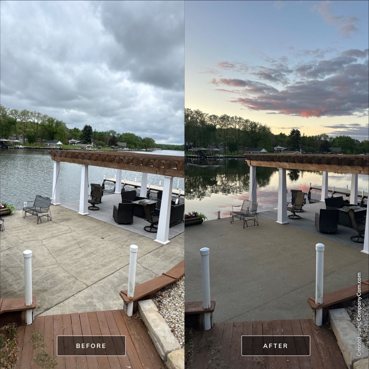 Project in Algonquin by Simmons Power & Soft Washing