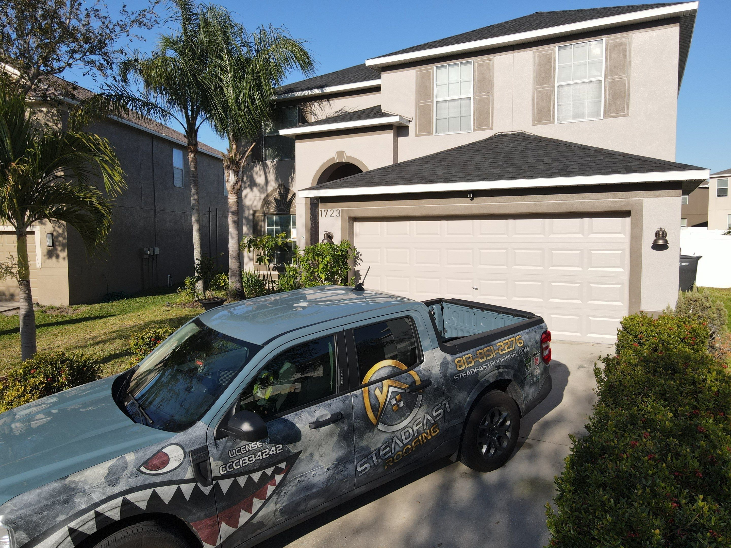 Roof Replacement in Ruskin, FL. by Steadfast Roofing