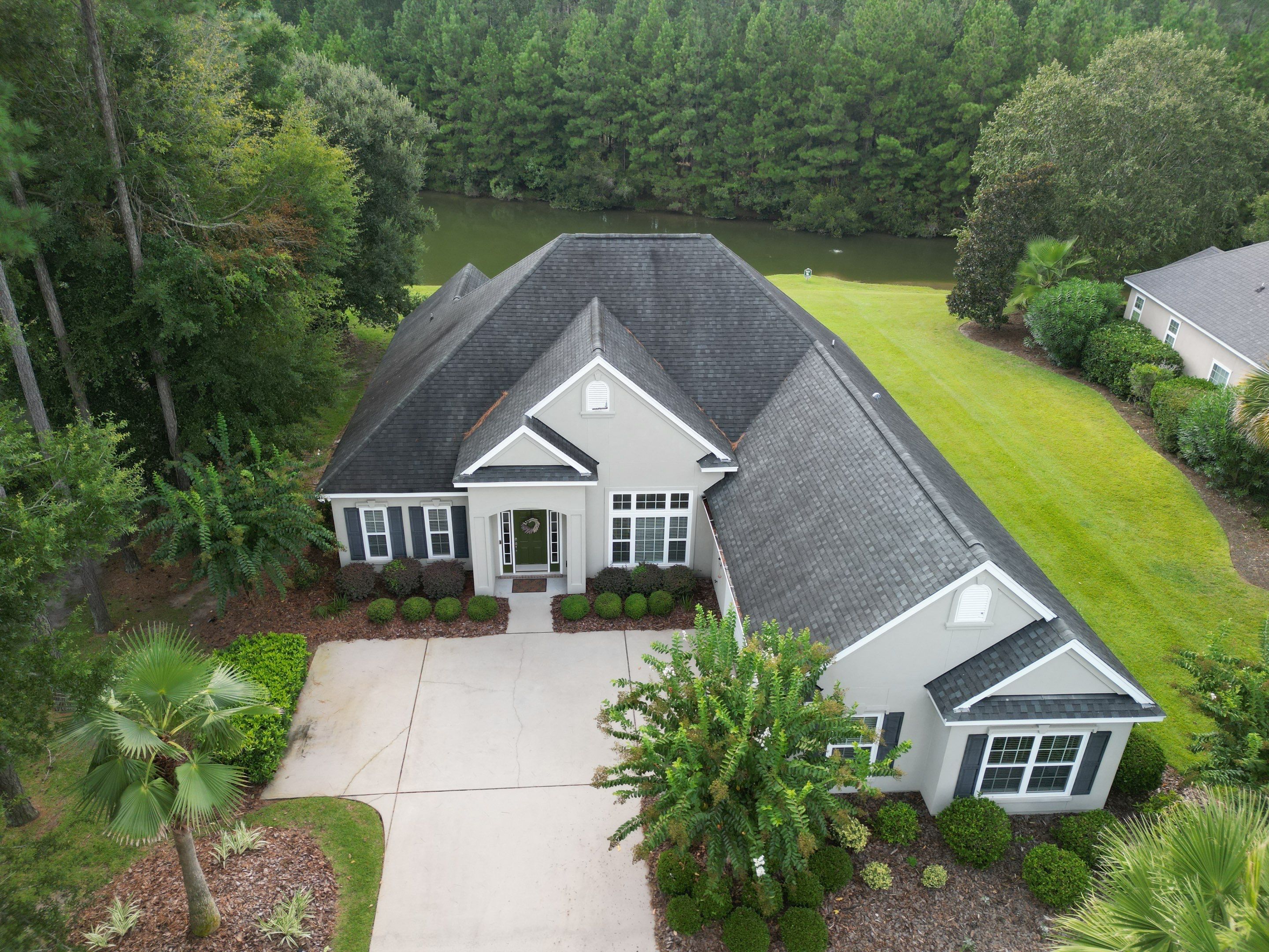 Residential Roofing Installation using Atlas Pinnacle Pristine Pewter by Talya Roofing