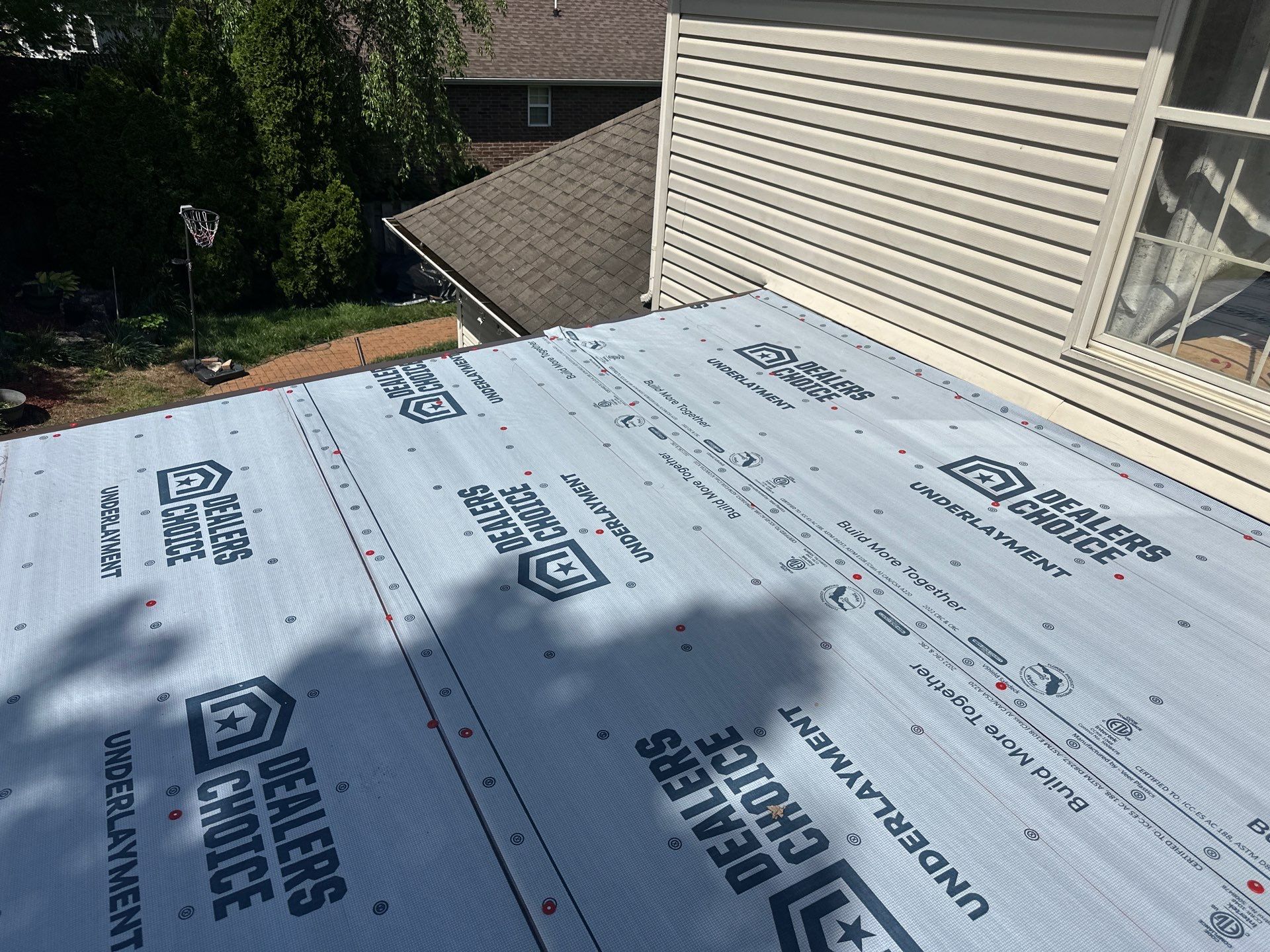 Residential Porch Roof Install - Atlas Pinnacle Pristine Shingle - Color Weathered Wood  by Titan Commercial & Residential Roofing 