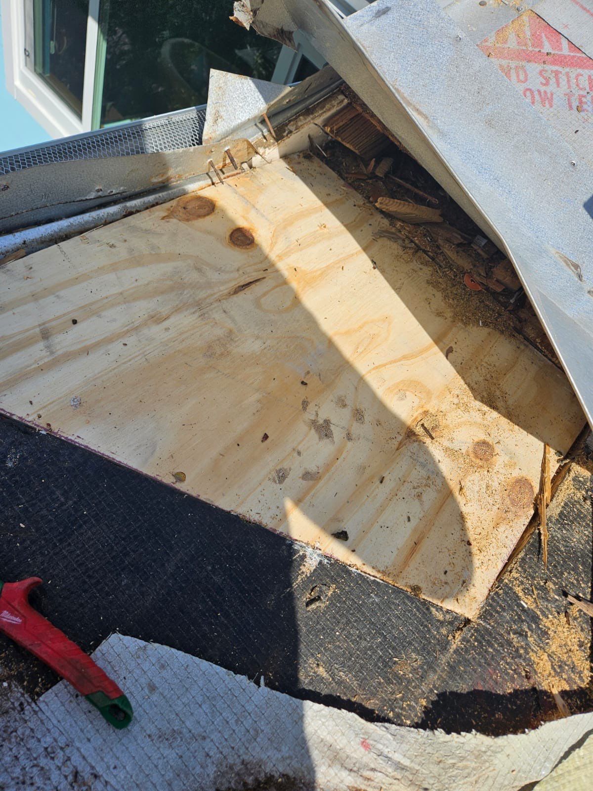 Residential Roofing Repair using Gulf Coast Metals Gulf Seam Panels by Four Peaks Roofing