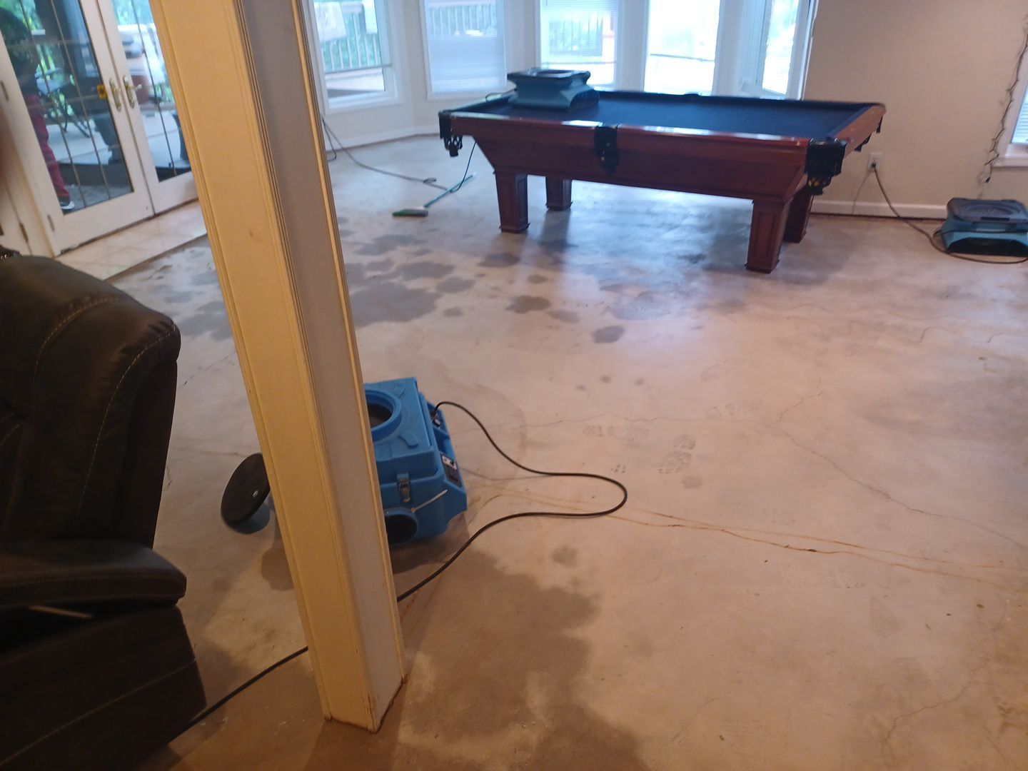 Project in Village of Clarkston by EzDry Water Mitigation & Property Restoration