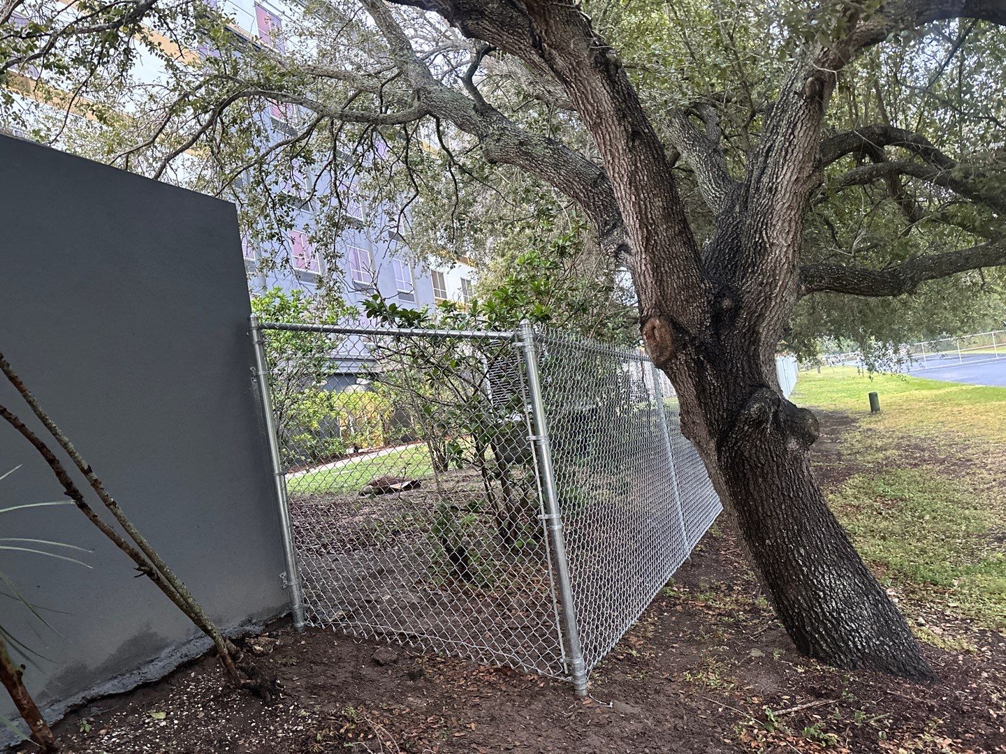 Commercial Chainlink Perimeter Fence Installation  by Asap fence and gates, LLC