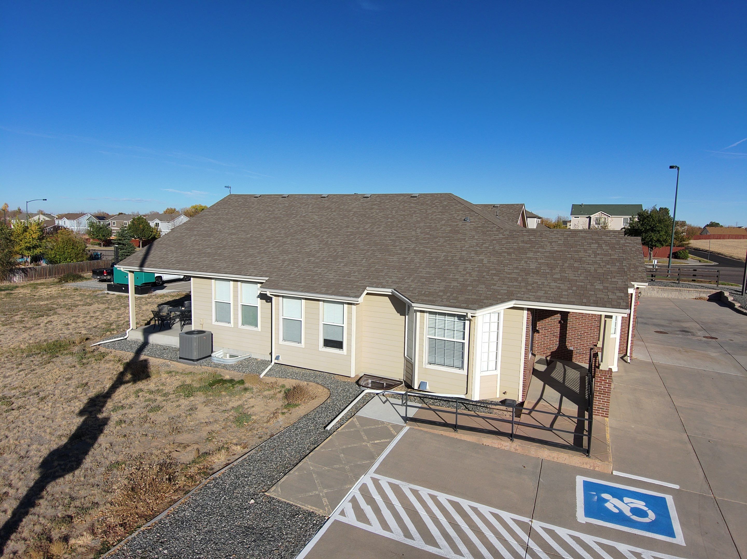 Fire Station Shingle Replacement by Blue Peaks Roofing LLC 